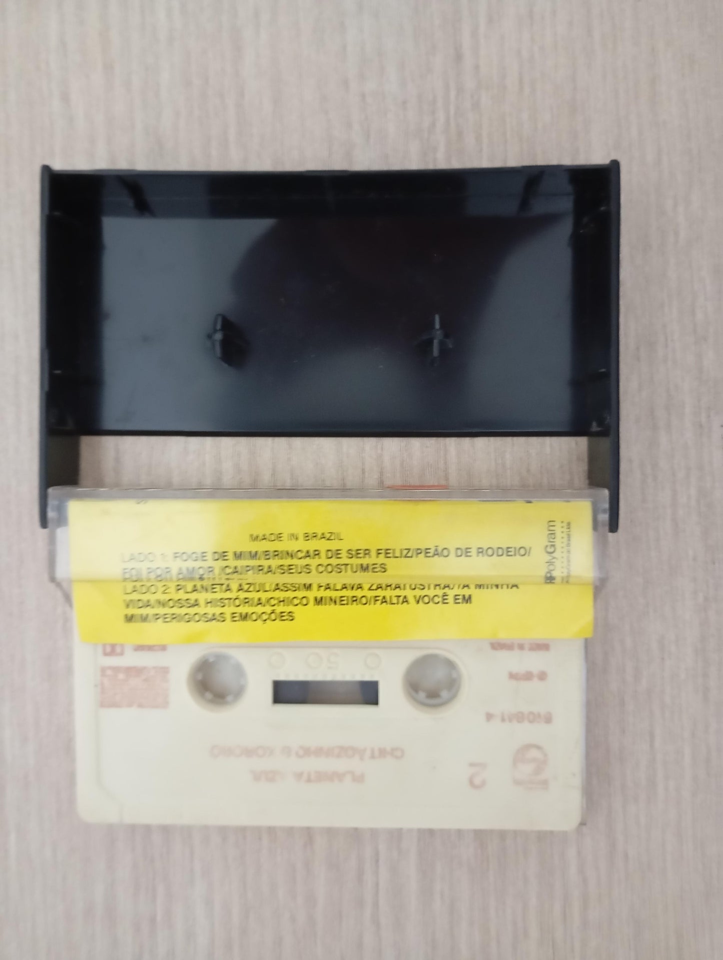 Fita K7 Cassete Chitãozinho & Xororó Planeta Azul