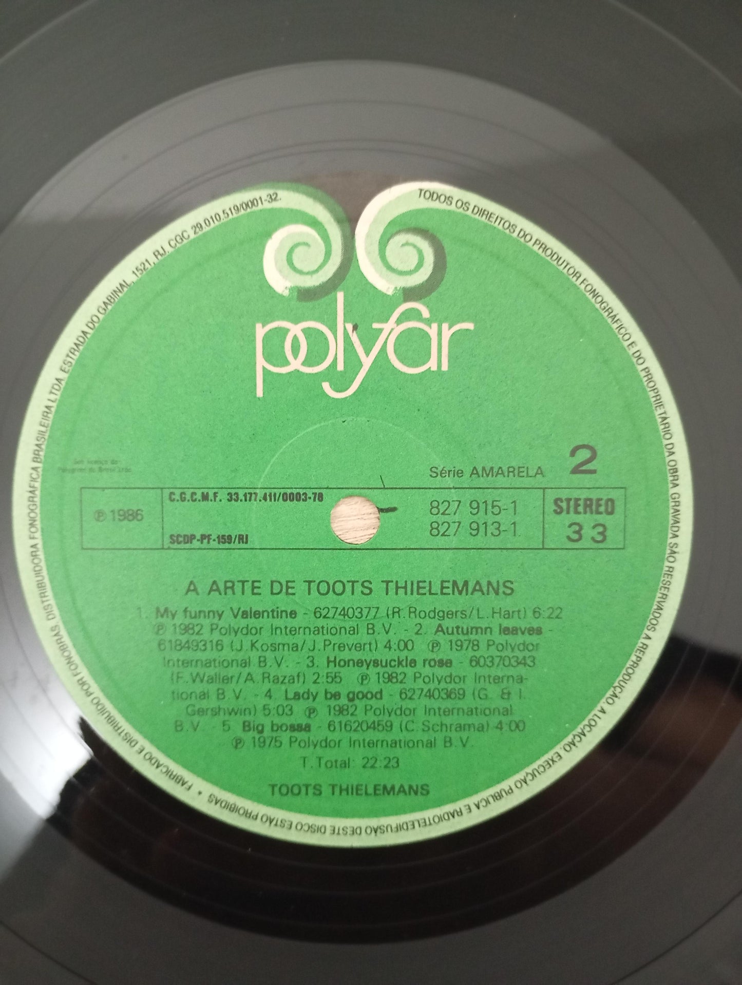 Lp Vinil Toots Thielemans A Arte De Toots Thielemans Duplo