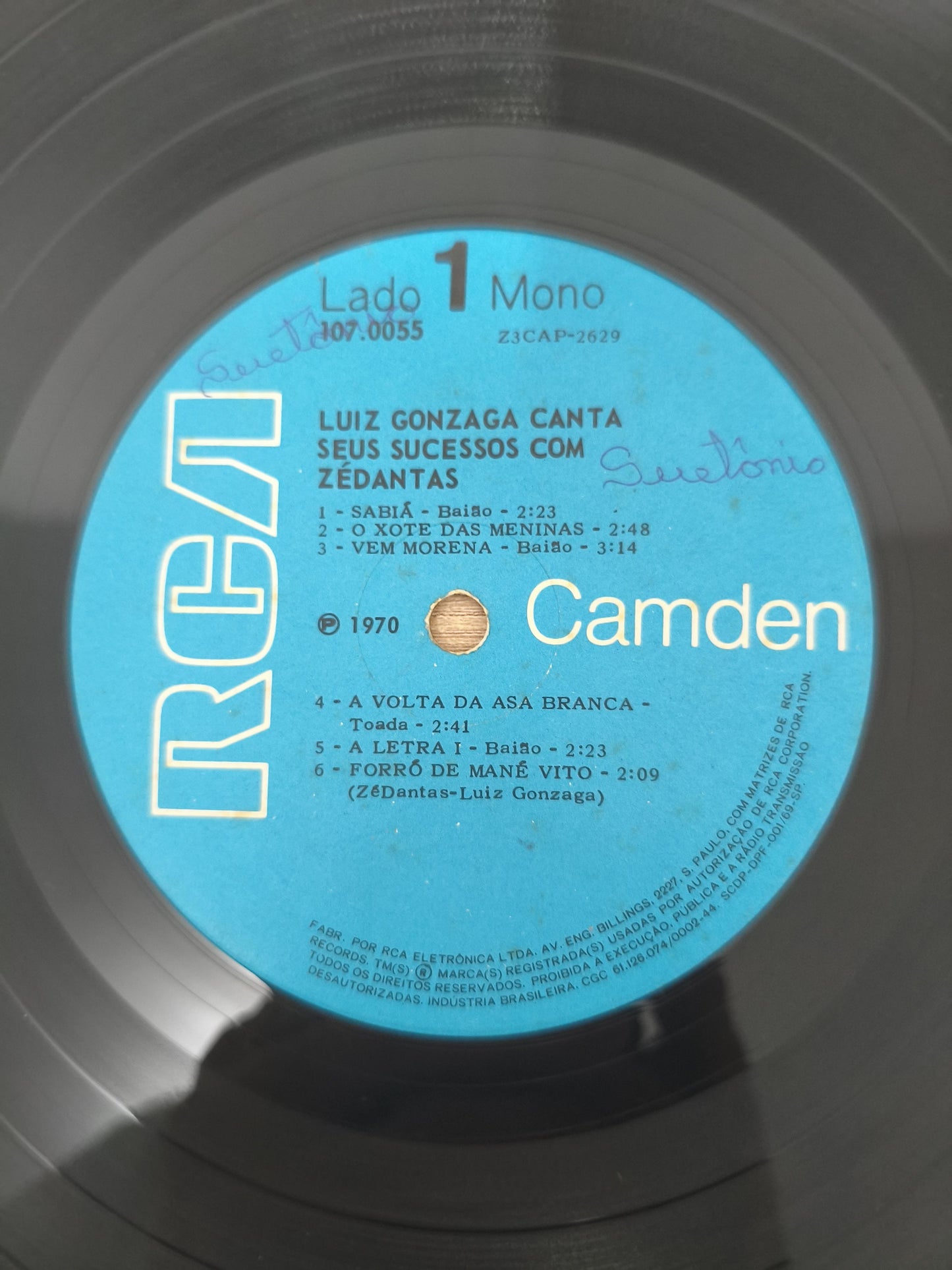 Lp Vinil Luiz Gonzaga Canta Seus Sucessos