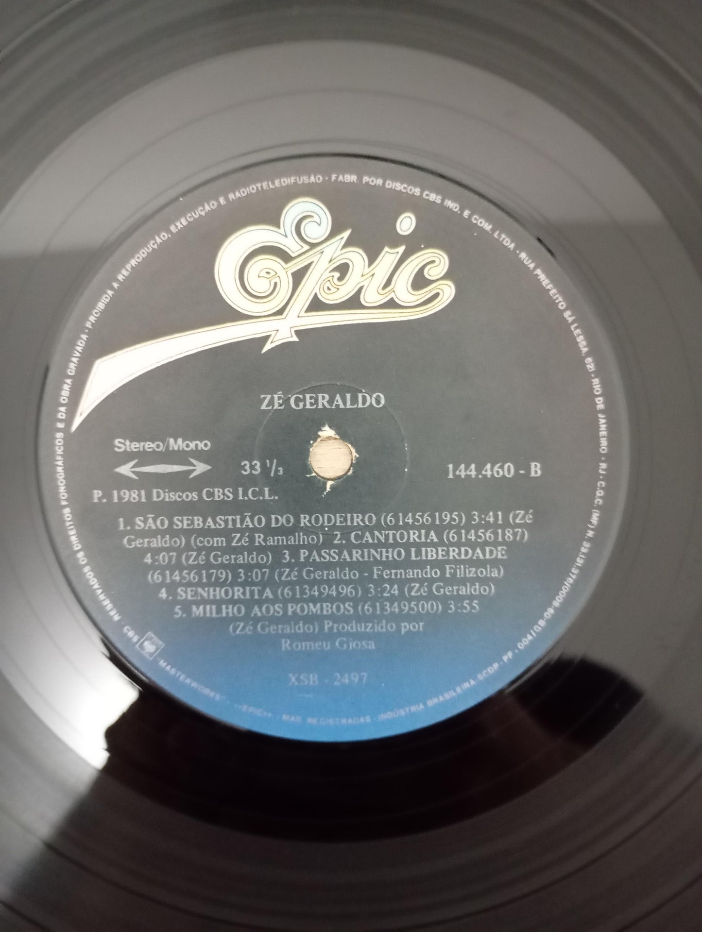 Lp Vinil Zé Geraldo 1981