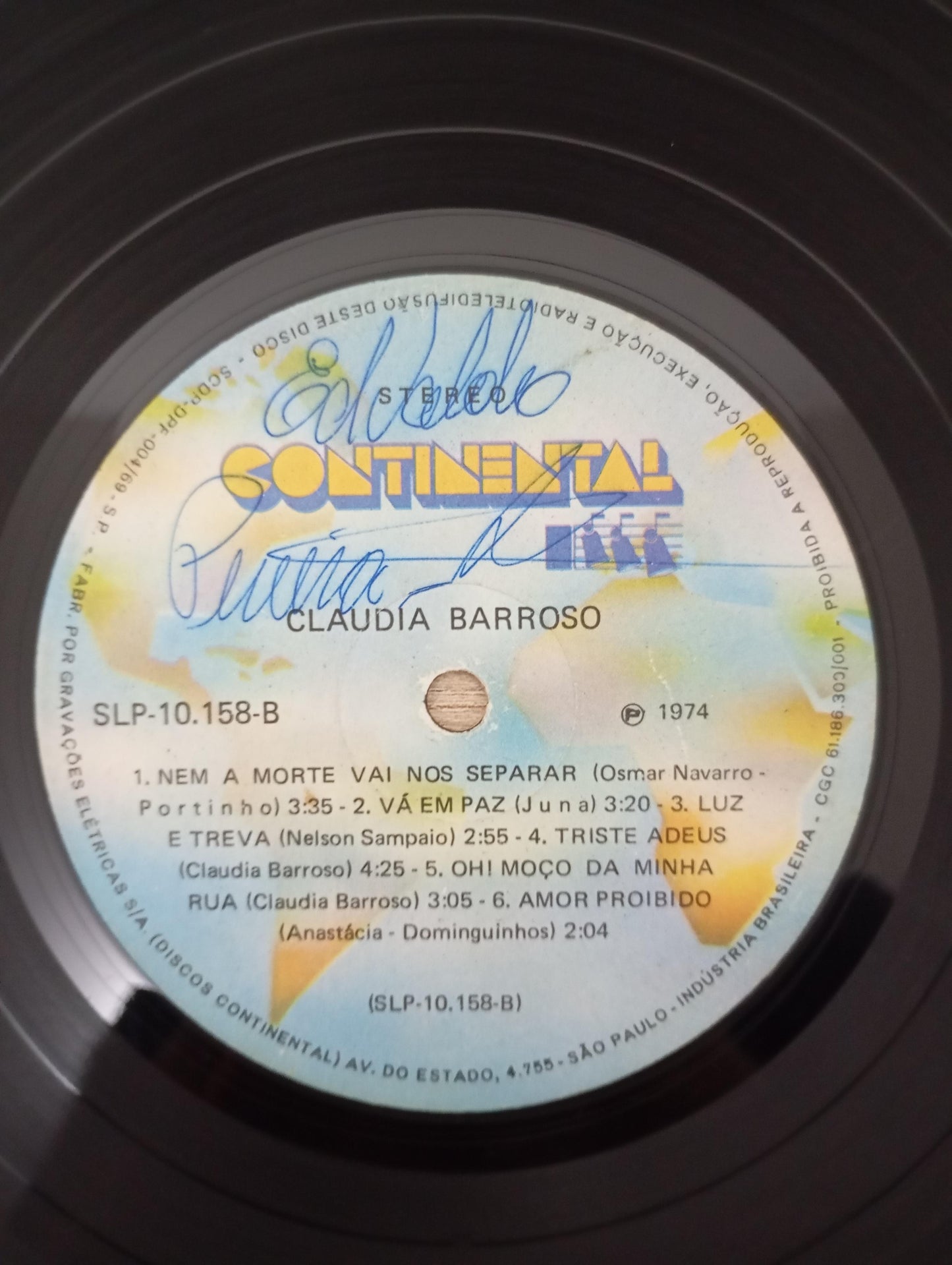 Lp Vinil Claudia Barroso 1974