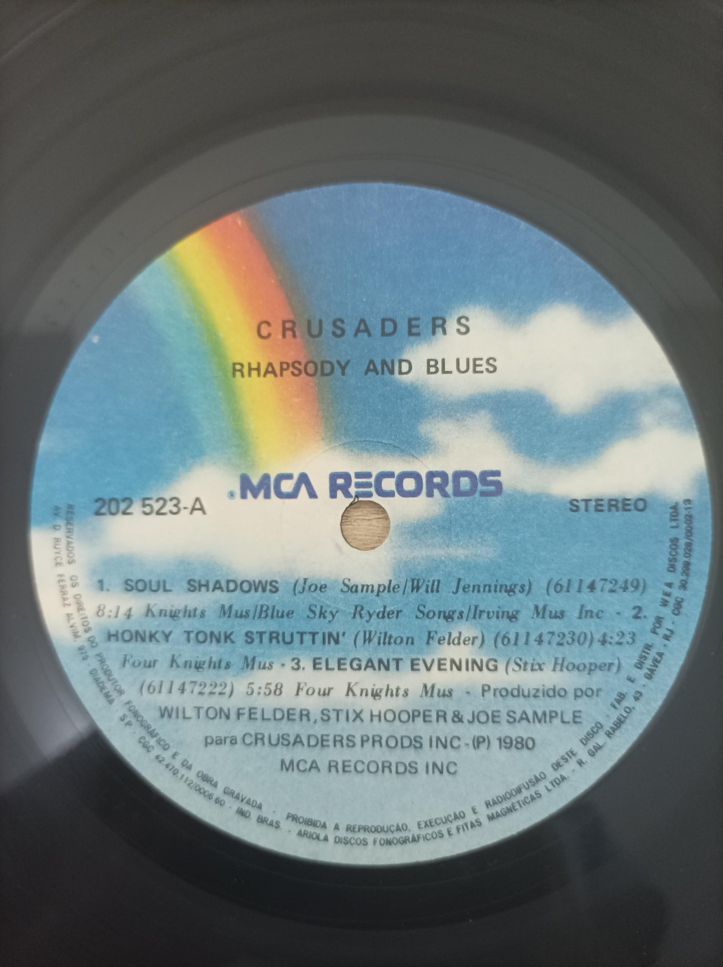 Lp Vinil The Crusaders Rhapsody And Blues Capa Dupla