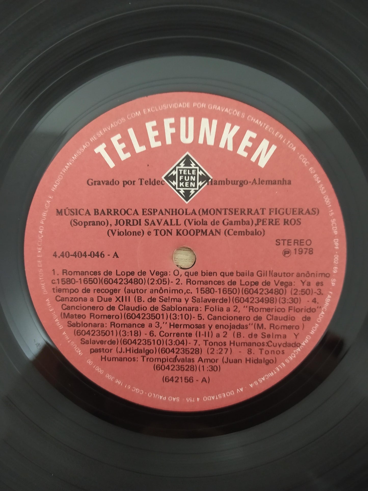 Lp Vinil Música Baroca Española
