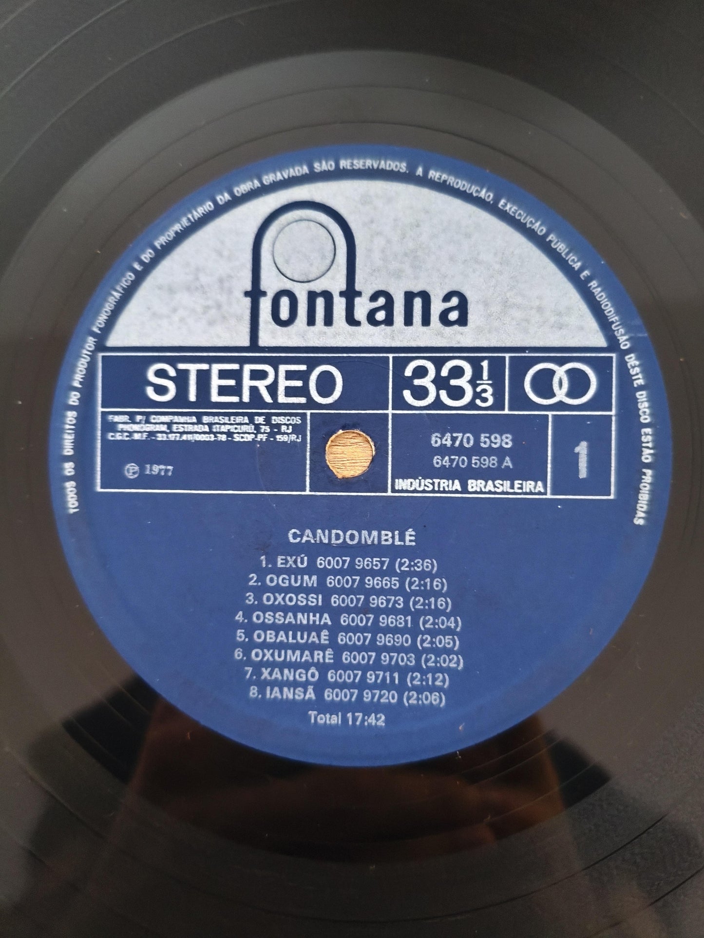 Lp Vinil Djalma Correa Candomblé