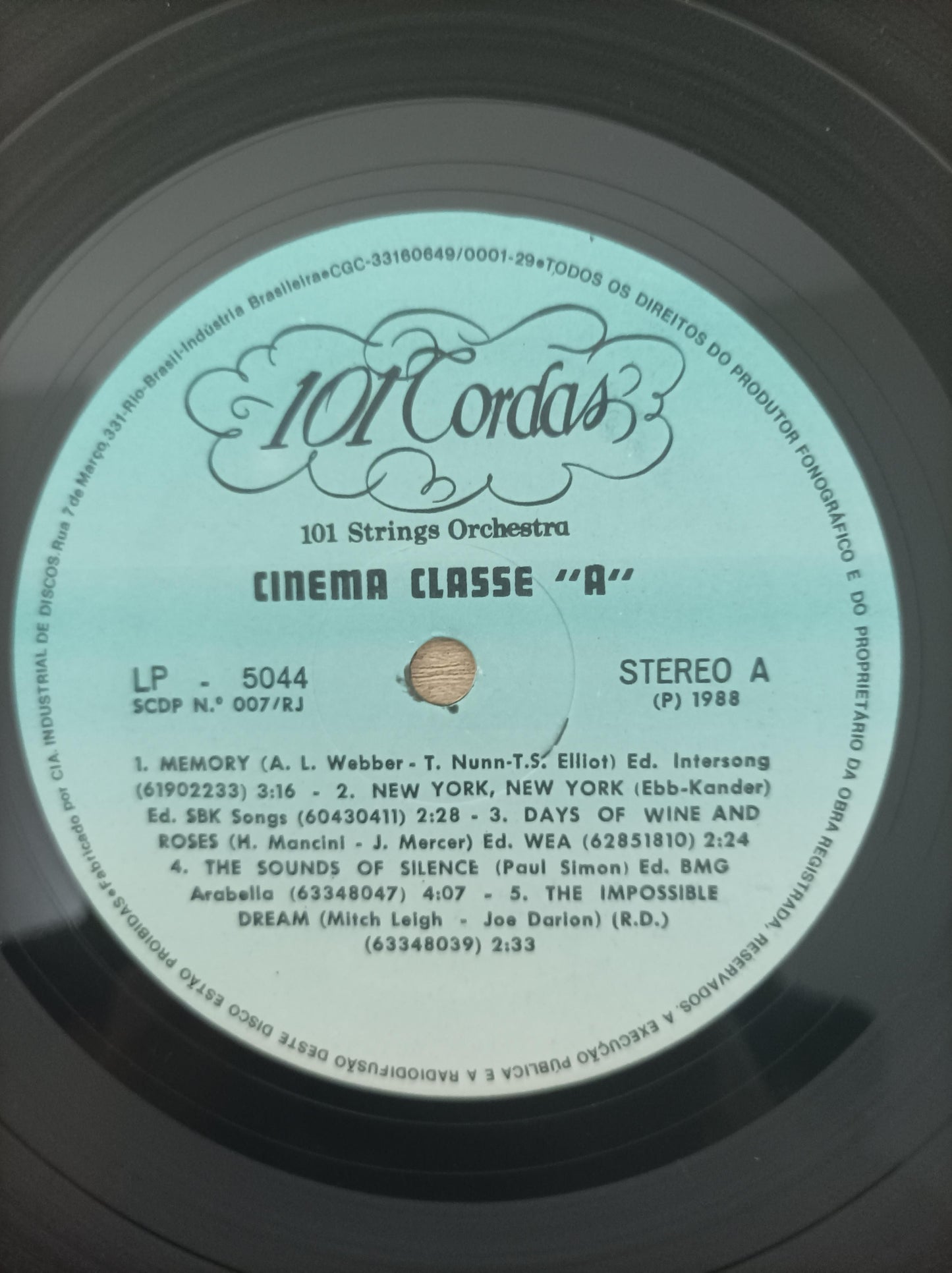 Lp Vinil Cinema Classe A