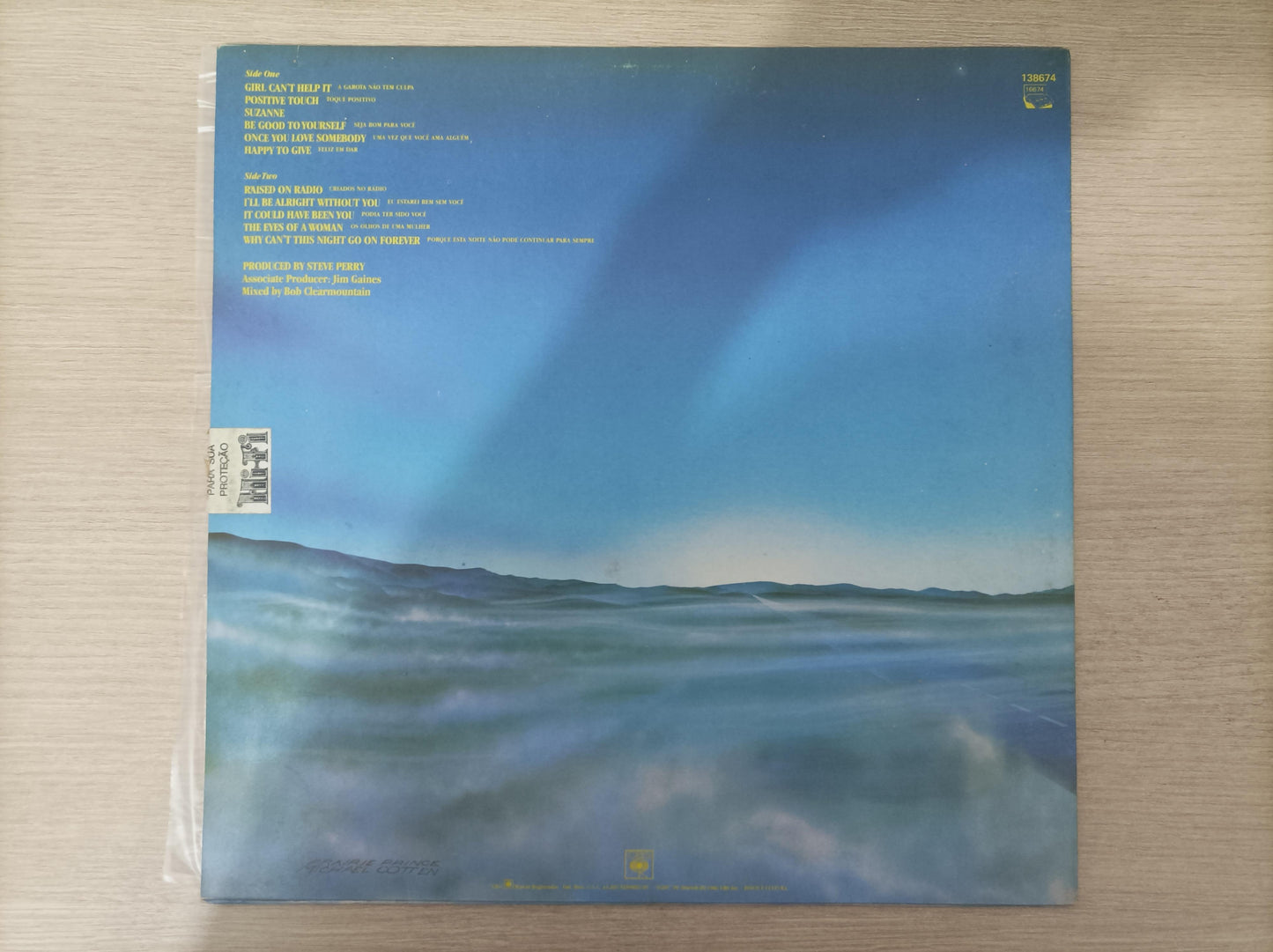 Lp Vinil Journey Raised On Radio Com Encarte