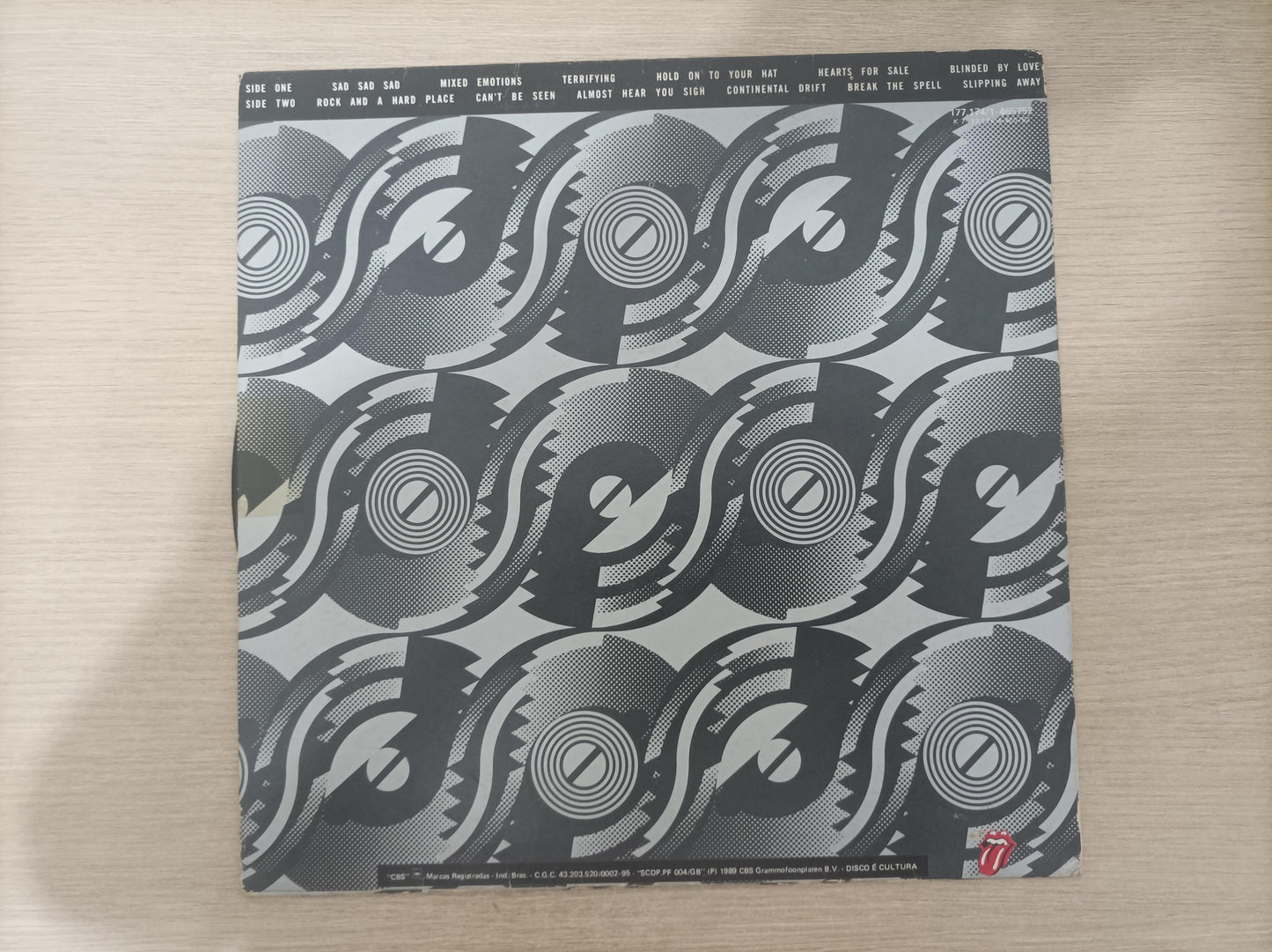 Lp Vinil The Rolling Stones Steel Wheels Com Encarte
