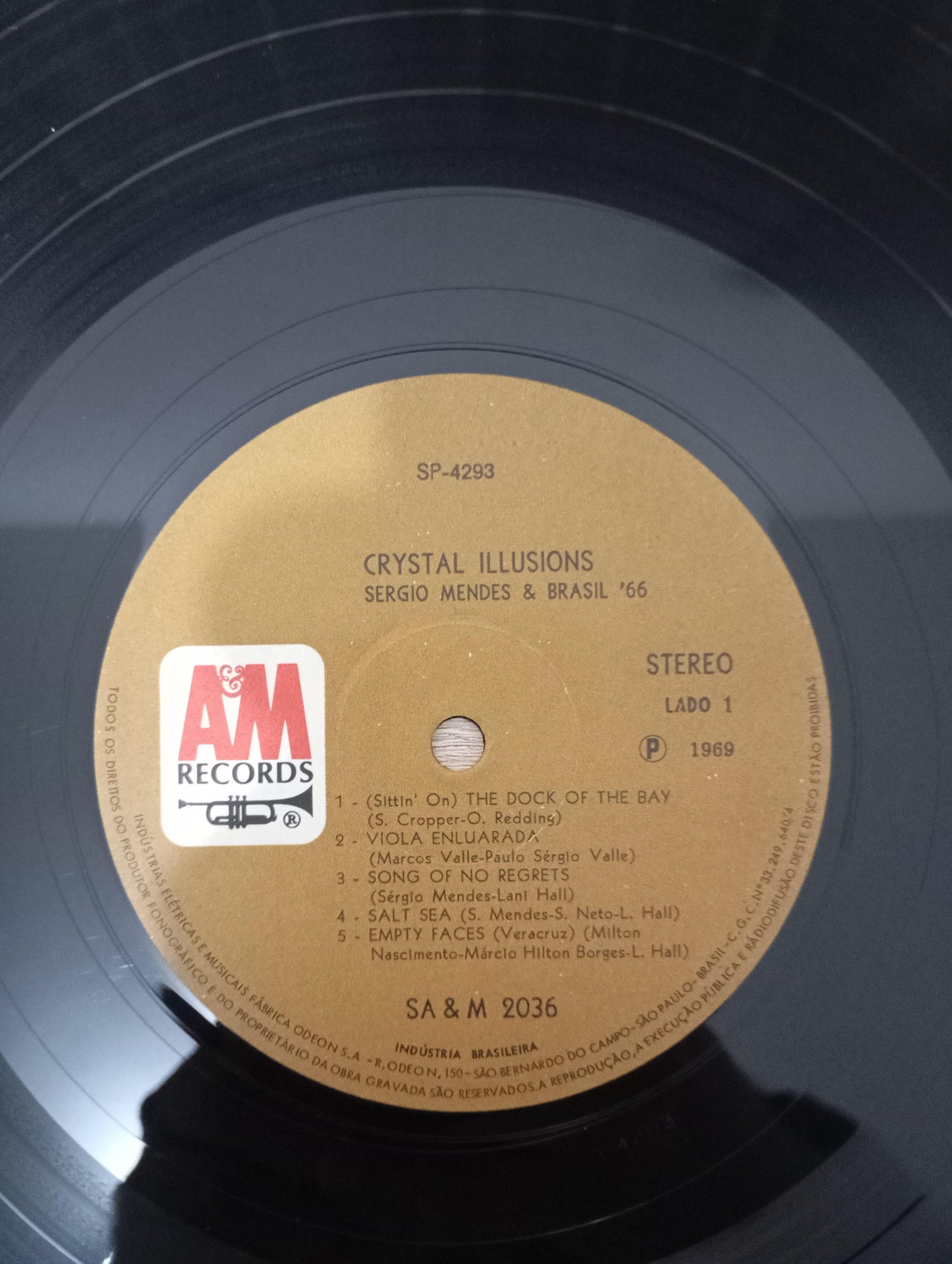 Lp Vinil Sérgio Mendes & Brasil '66 Crystal Illusions