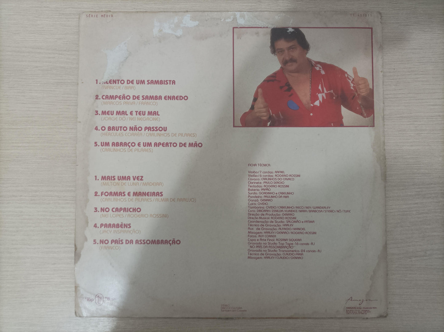 Lp Vinil Carlinhos De Pilares Formas E Maneiras