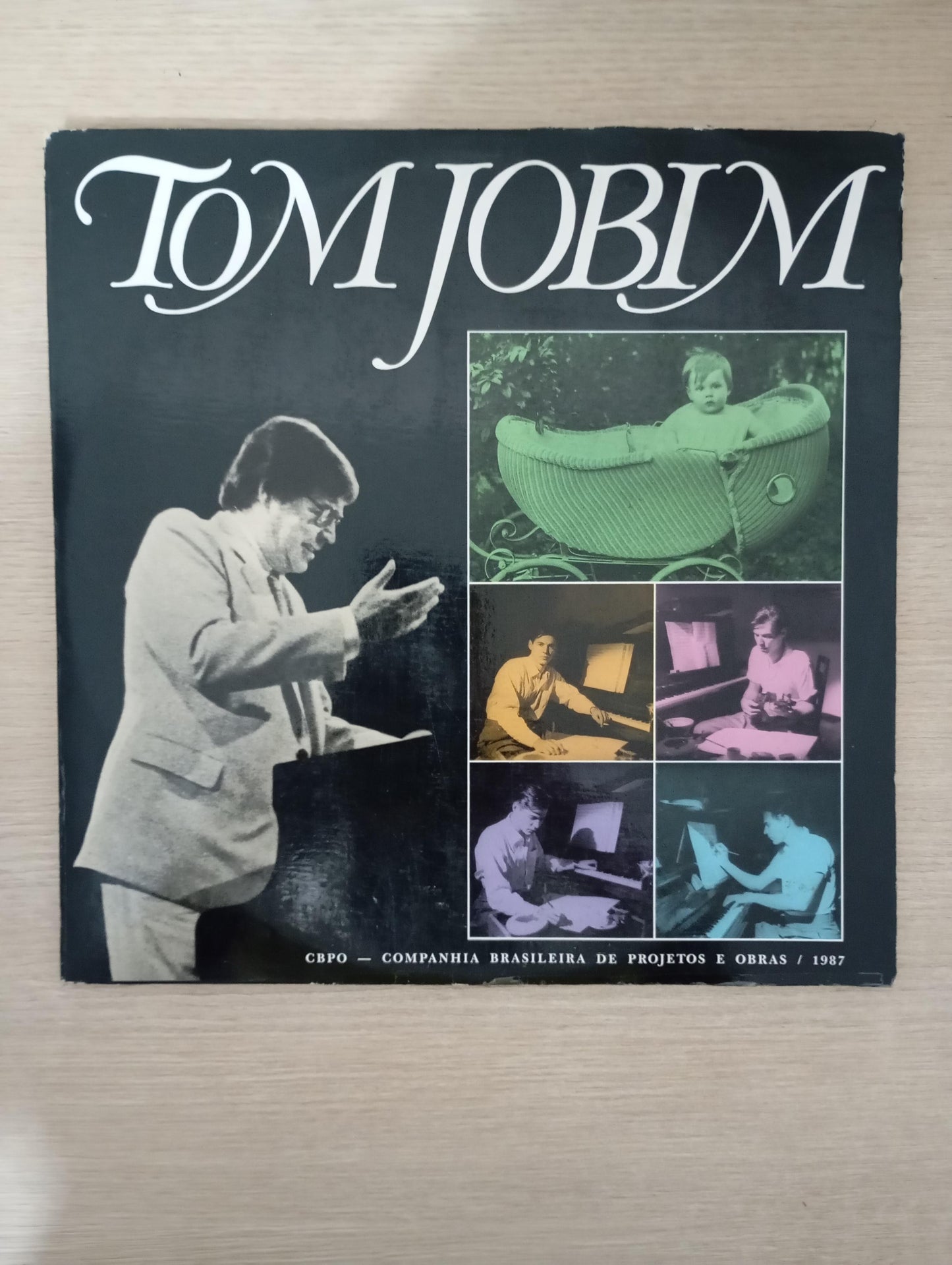 Lp Vinil Tom Jobim CBPO 1987 Duplo, Leia