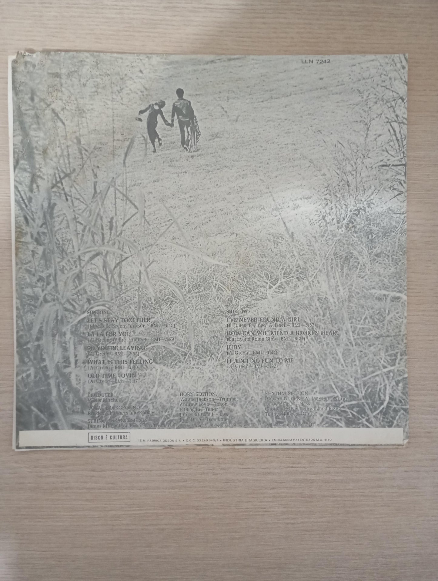 Lp Vinil Al Green Let's Stay Together