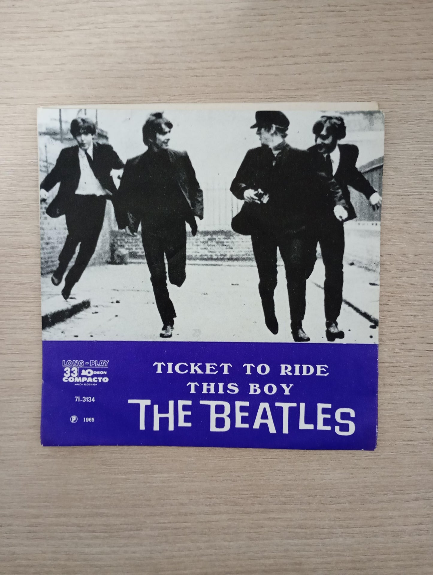 Vinil Compacto The Beatles Ticket To Ride / This Boy