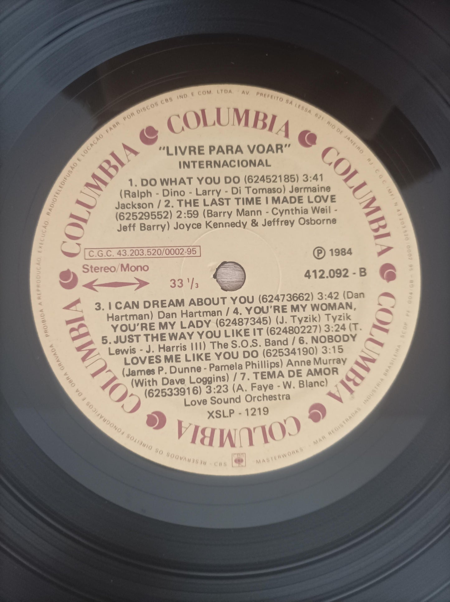 Lp Vinil Livre para Voar Internacional