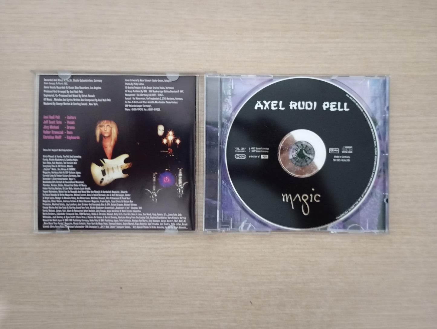 CD Axel Rudi Pell Magic Importado