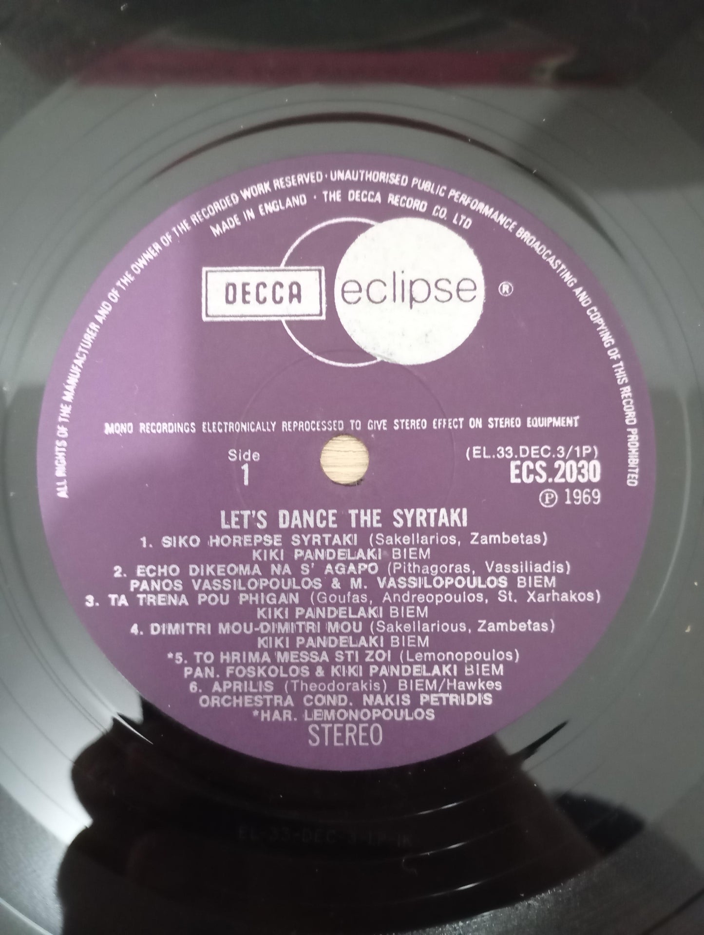 Lp Vinil Let's Dance The Syrtaki