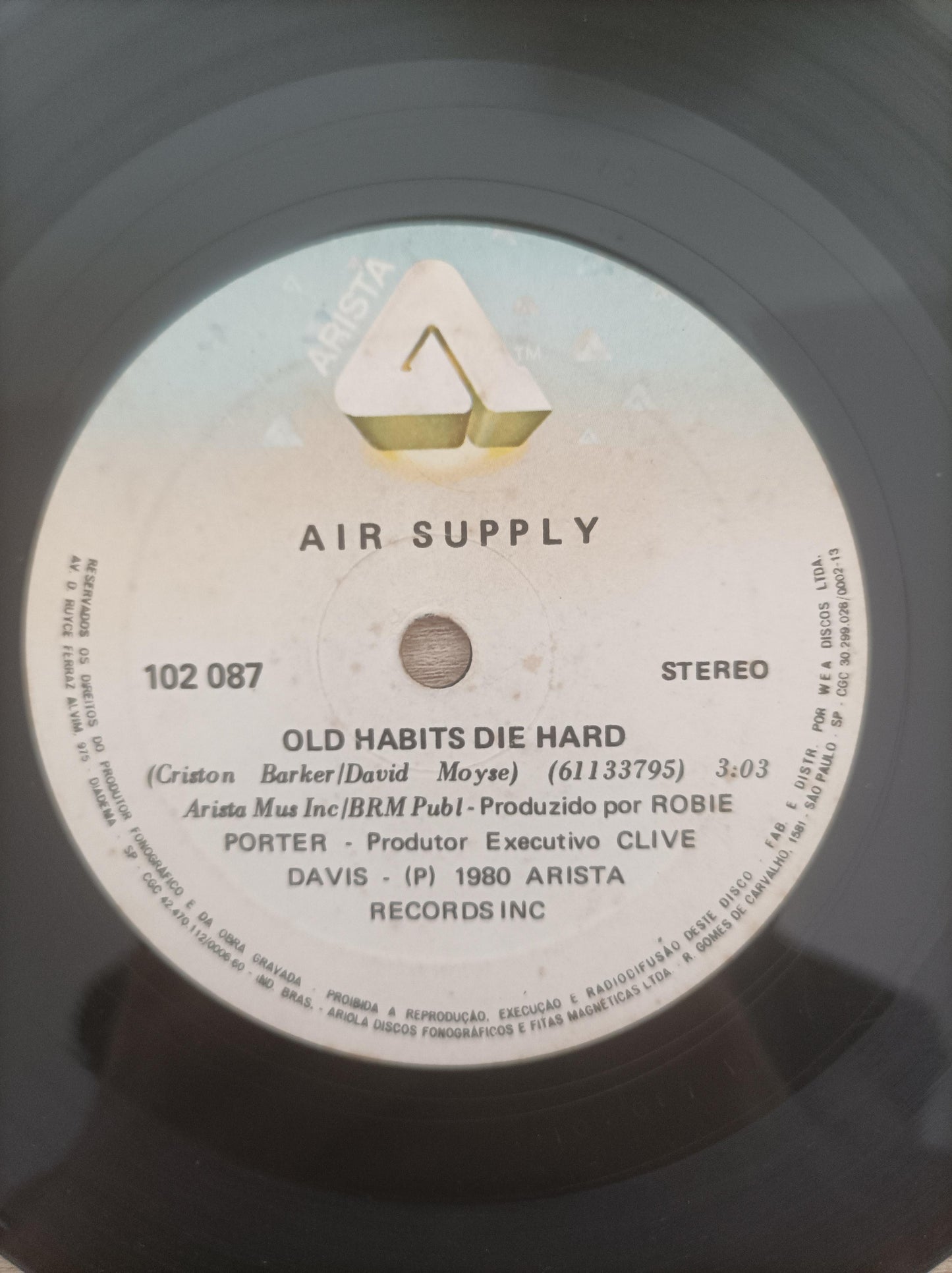 Compacto Vinil Air Supply All Out Of Love