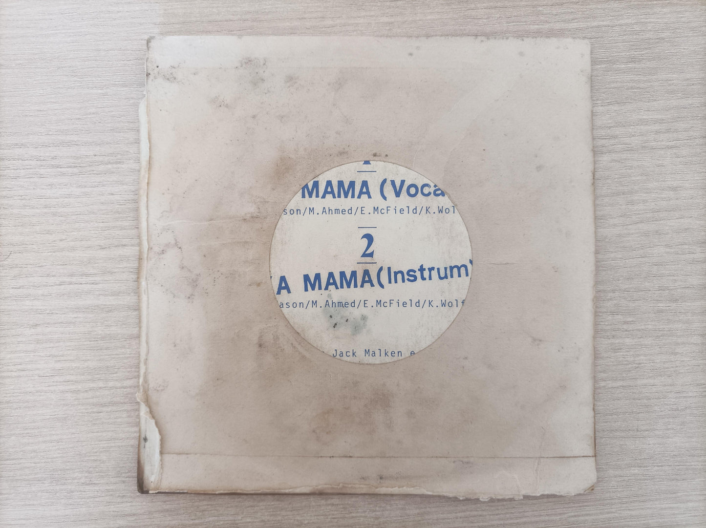 compacto Vinil Ya Mama Wuf Ticket A