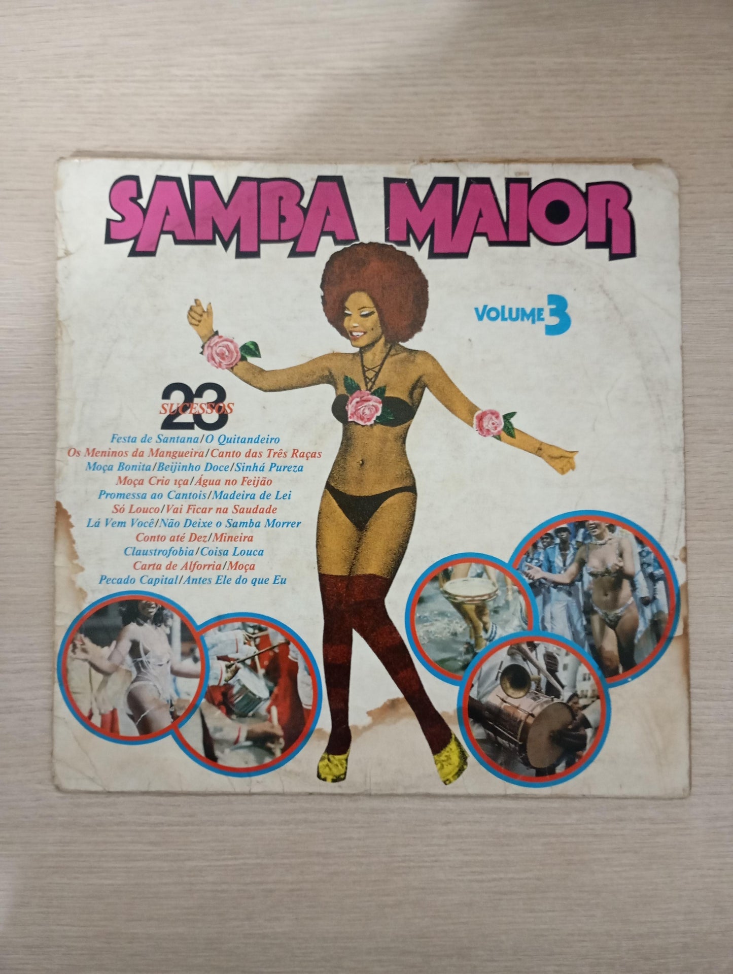 Lp Vinil Conjunto Samba Maior Samba Maior Volume 3