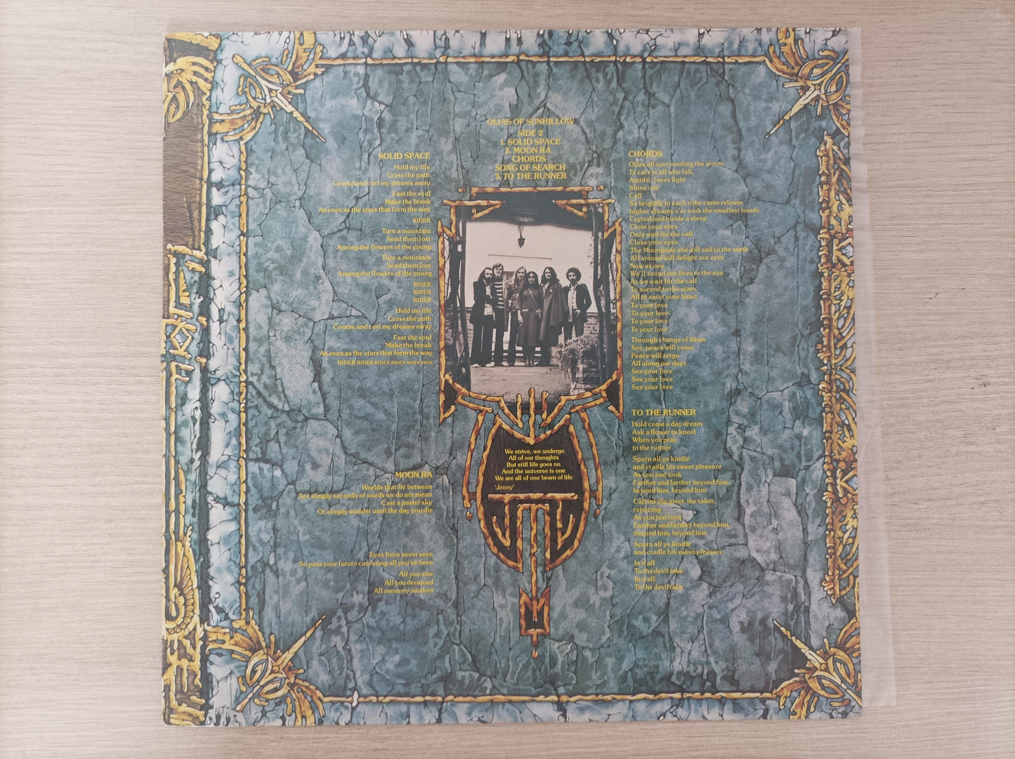 Lp Vinil Jon Anderson Olias Of Sunhillow Capa Dupla Encarte