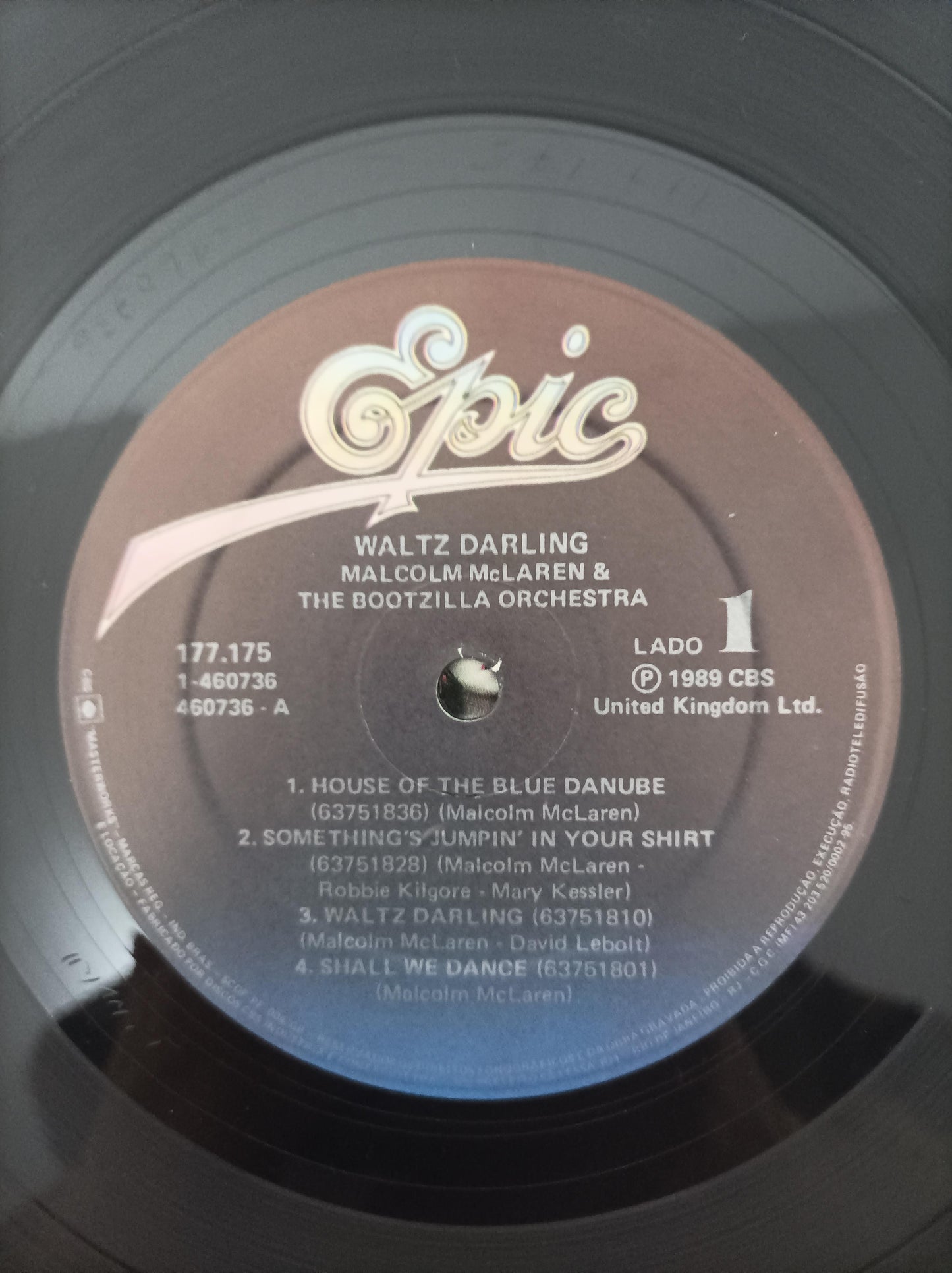 Lp Vinil Malcolm McLaren Waltz Darling Com Encarte