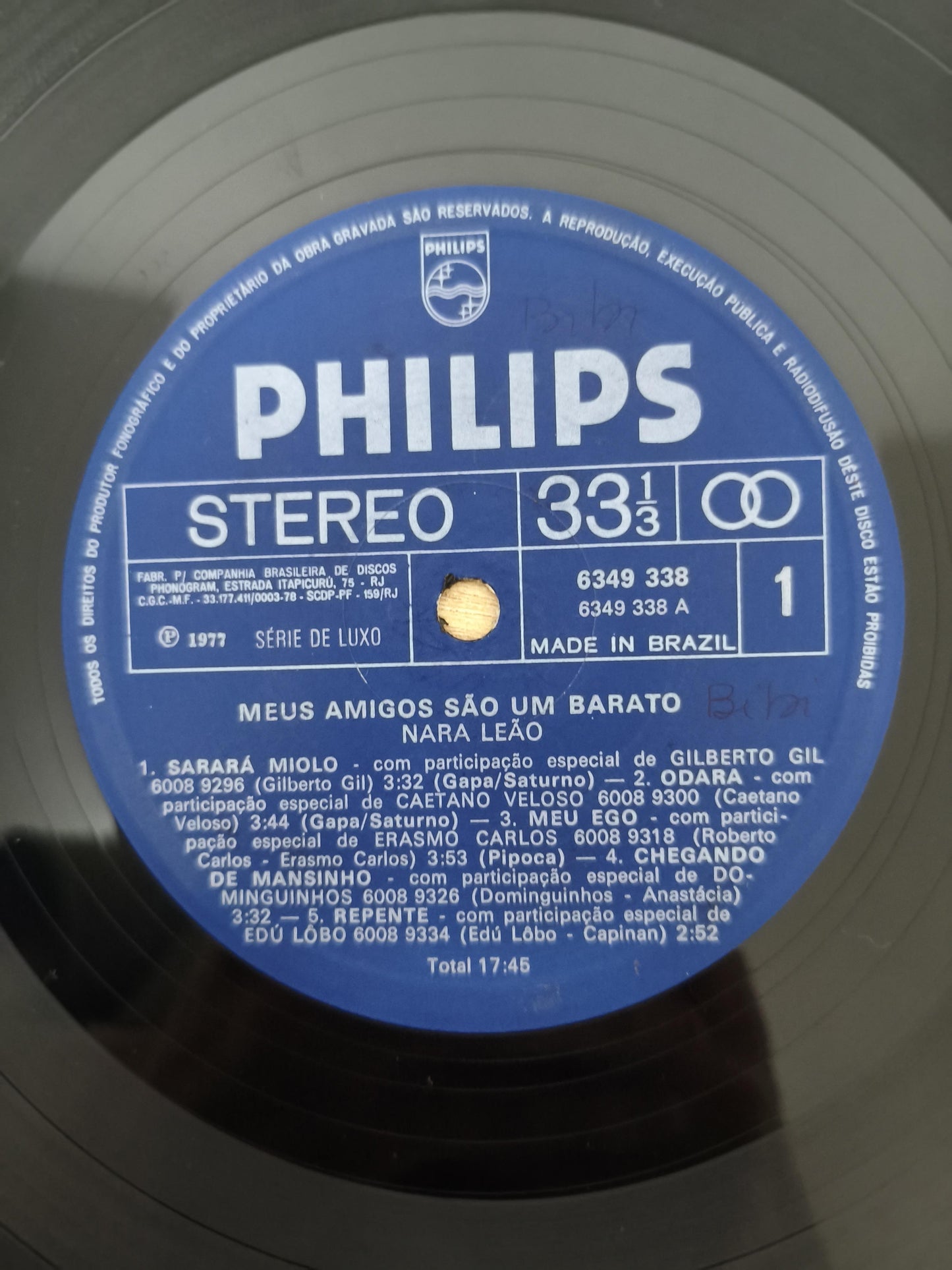 Lp Vinil Nara Leão Os Meus Amigos São Um Barato
