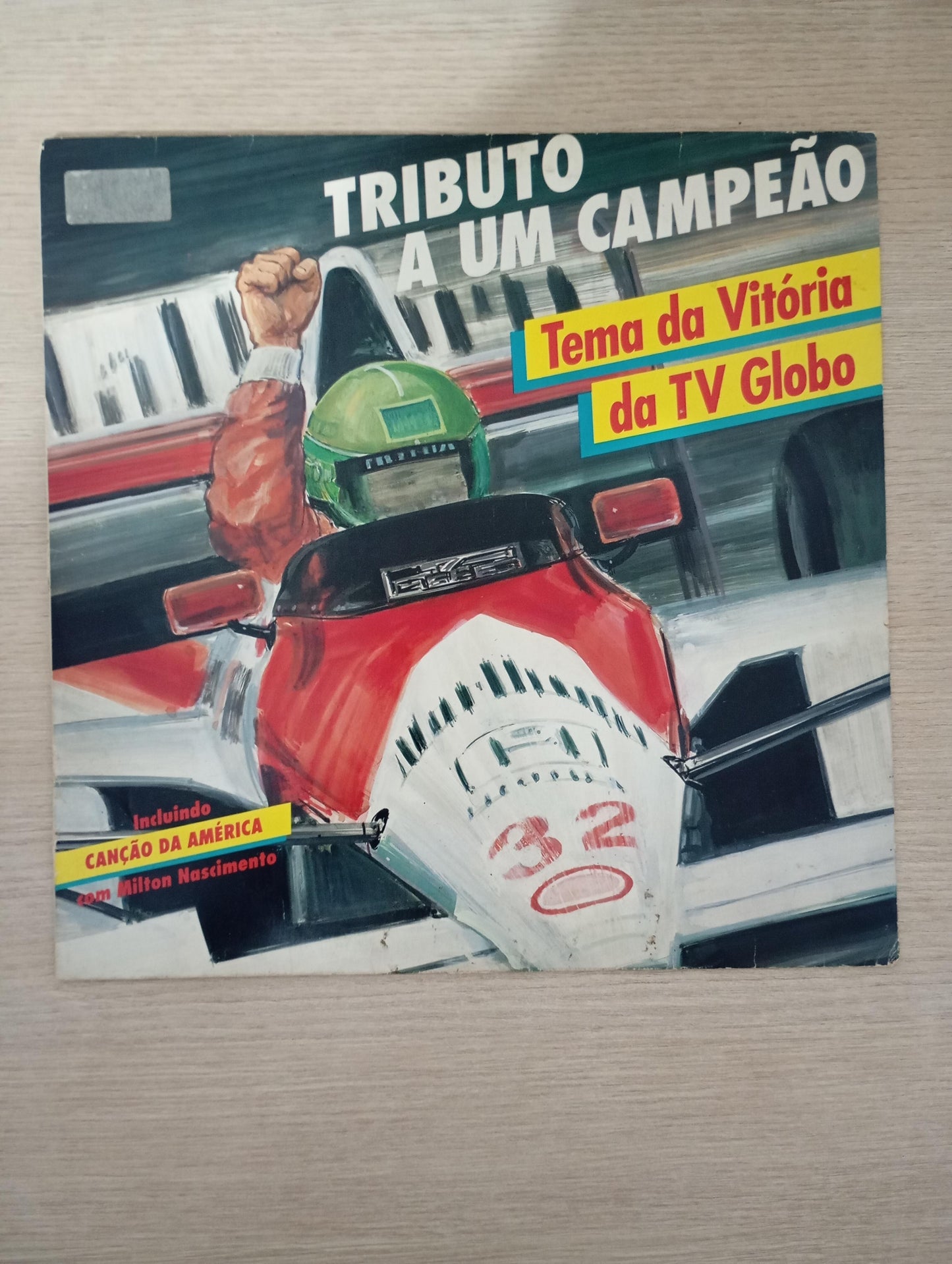 LP Vinil Tema da Vitória da Ayrton Senna Tributo A Um Campeão