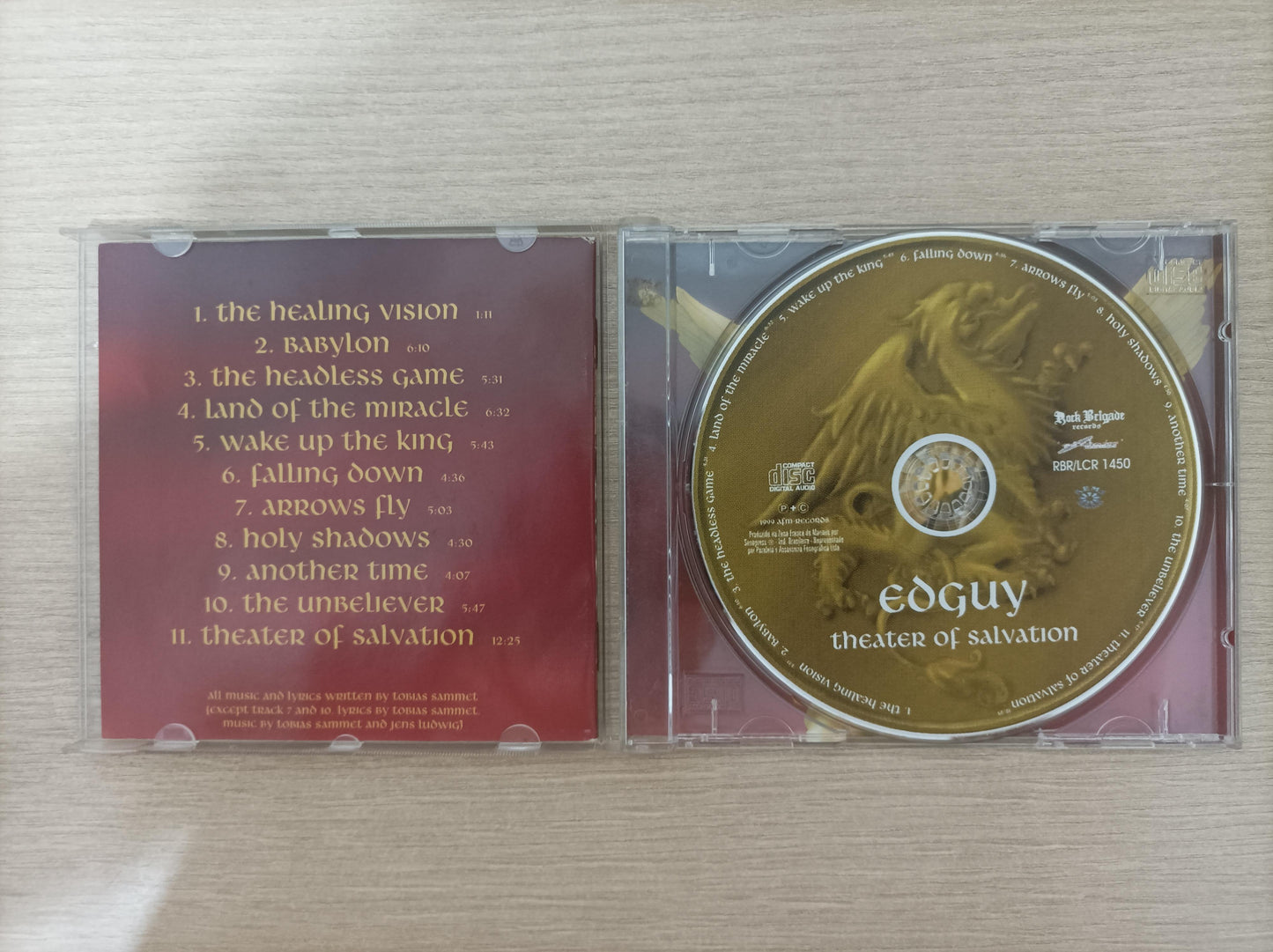 CD Edguy Theater Of Salvation