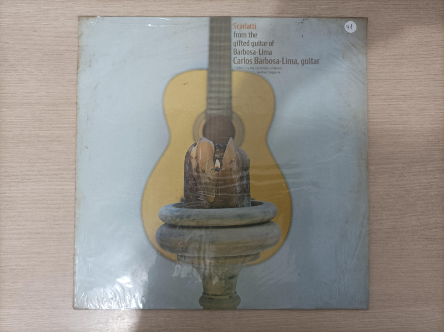 Lp Vinil Scarlatti from the gifted guitar of Barbosa-Lima