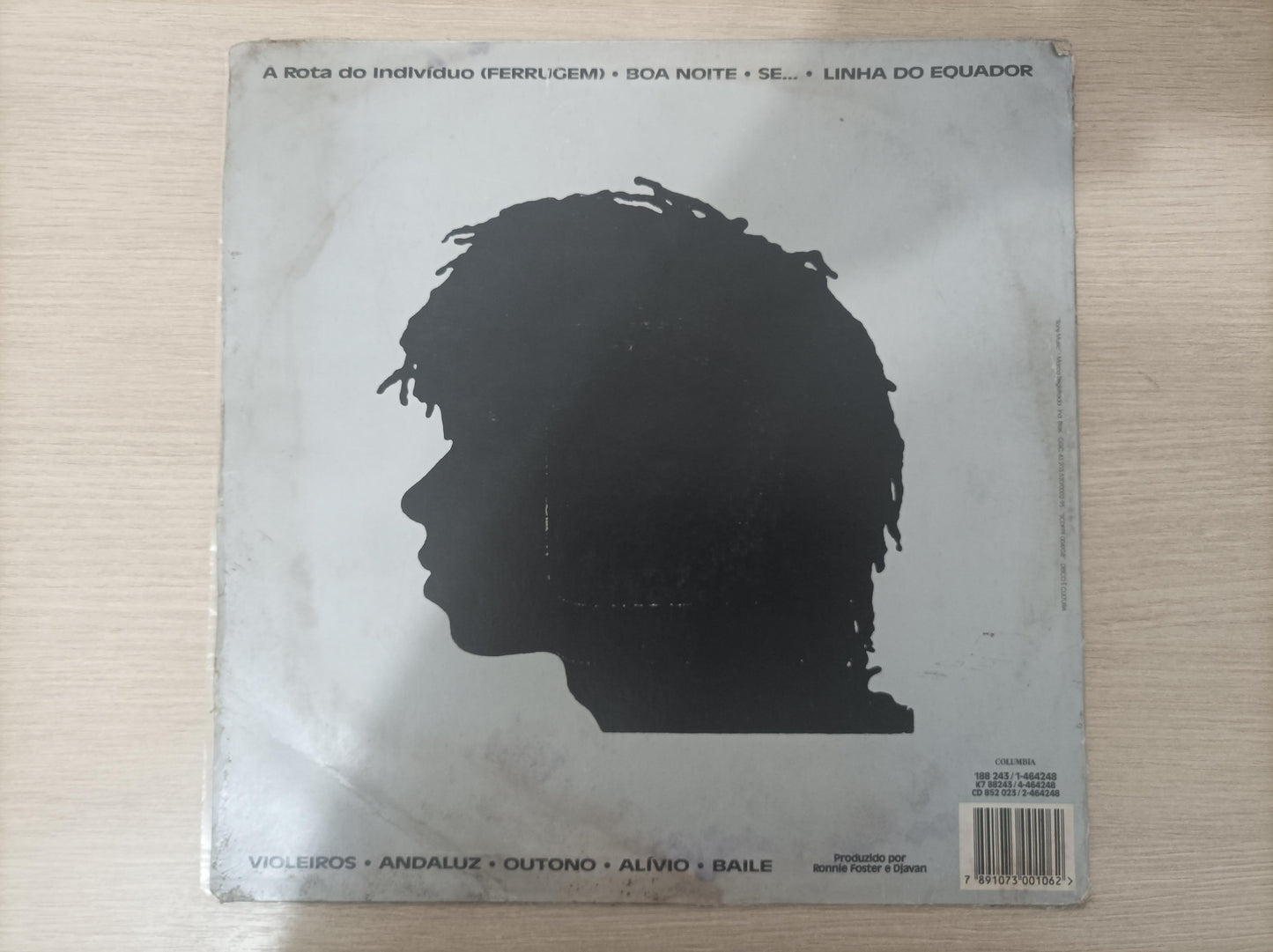 Lp Vinil Djavan Coisa De Acender Com Encarte