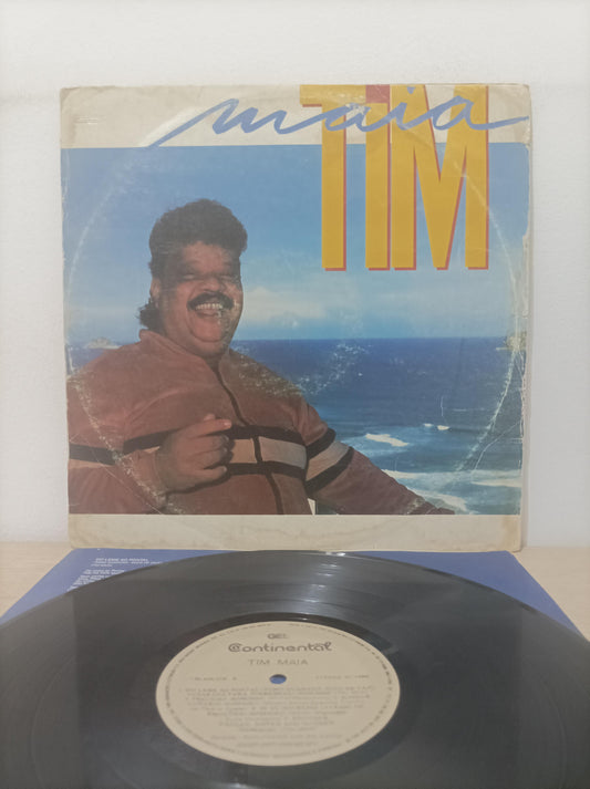 Lp Vinil Tim Maia 1986 Com Encarte