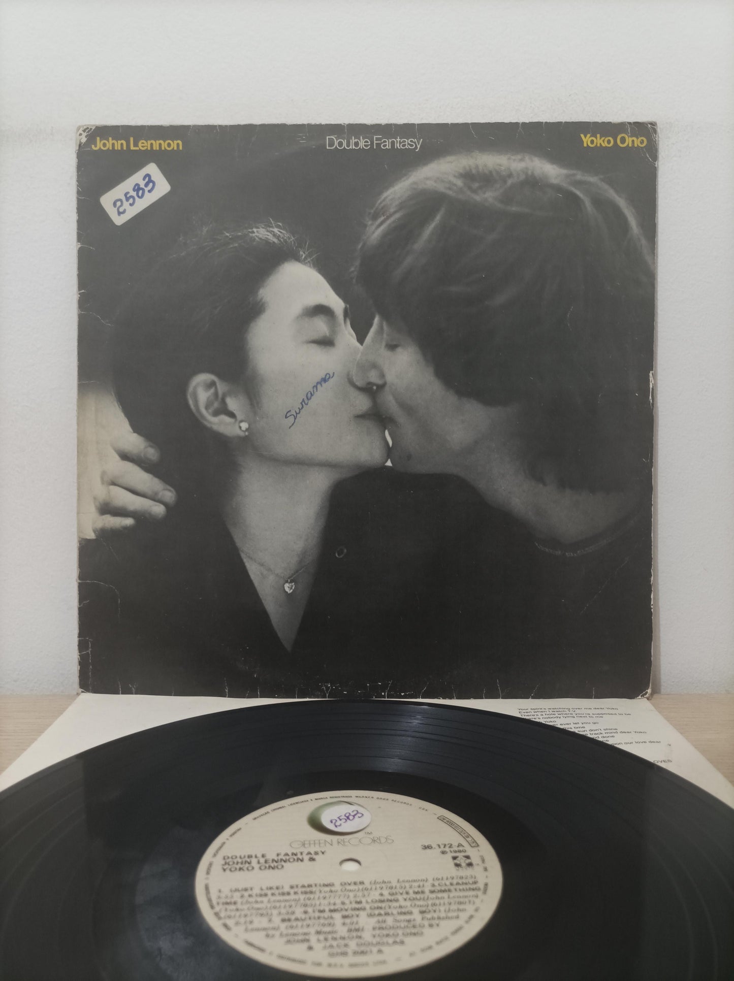 Lp Vinil John Lennon & Yoko Ono Double Fantasy Com Encarte