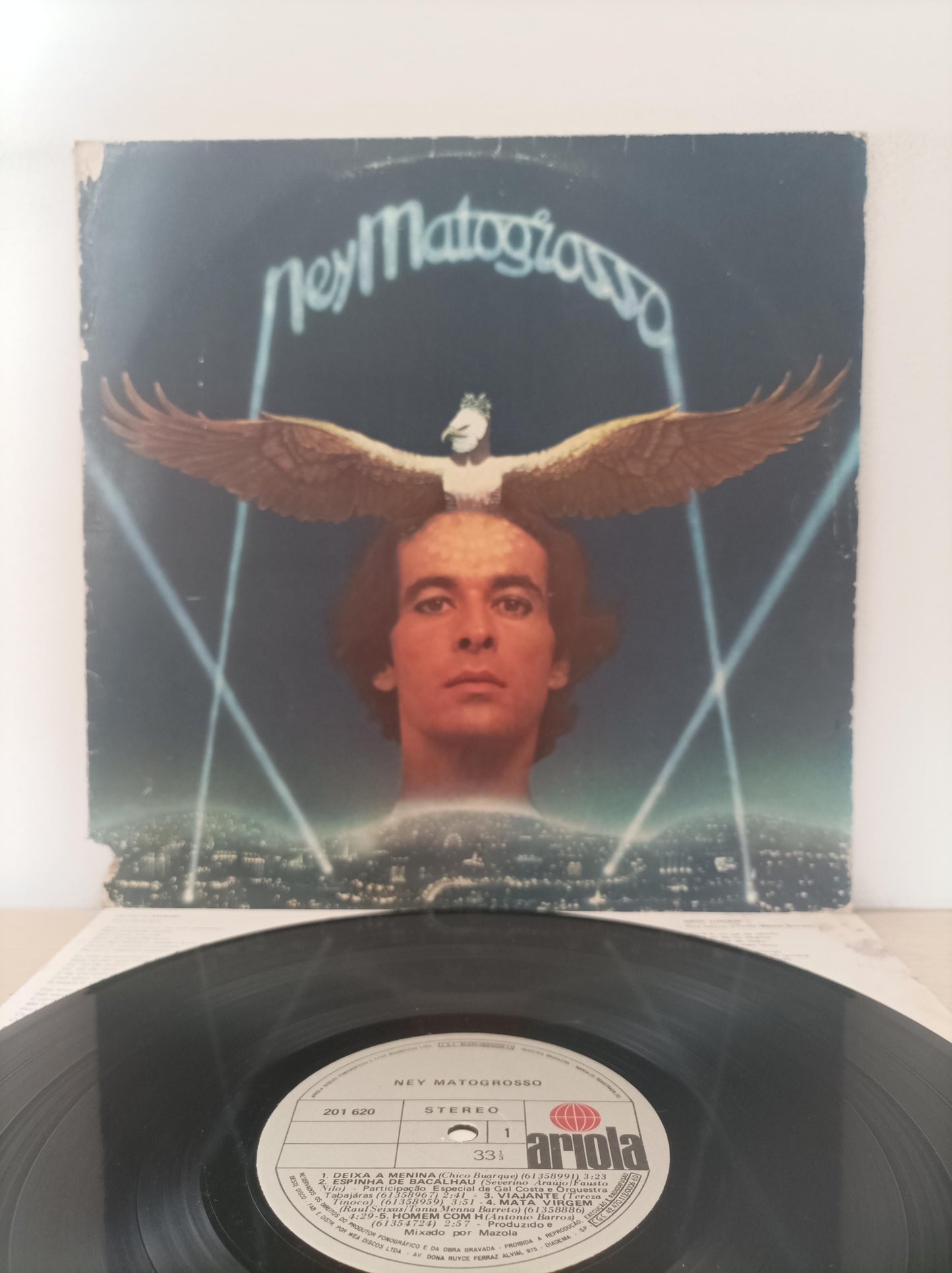 Disco Vinil Com Encarte B Ney 1981 Matogrosso