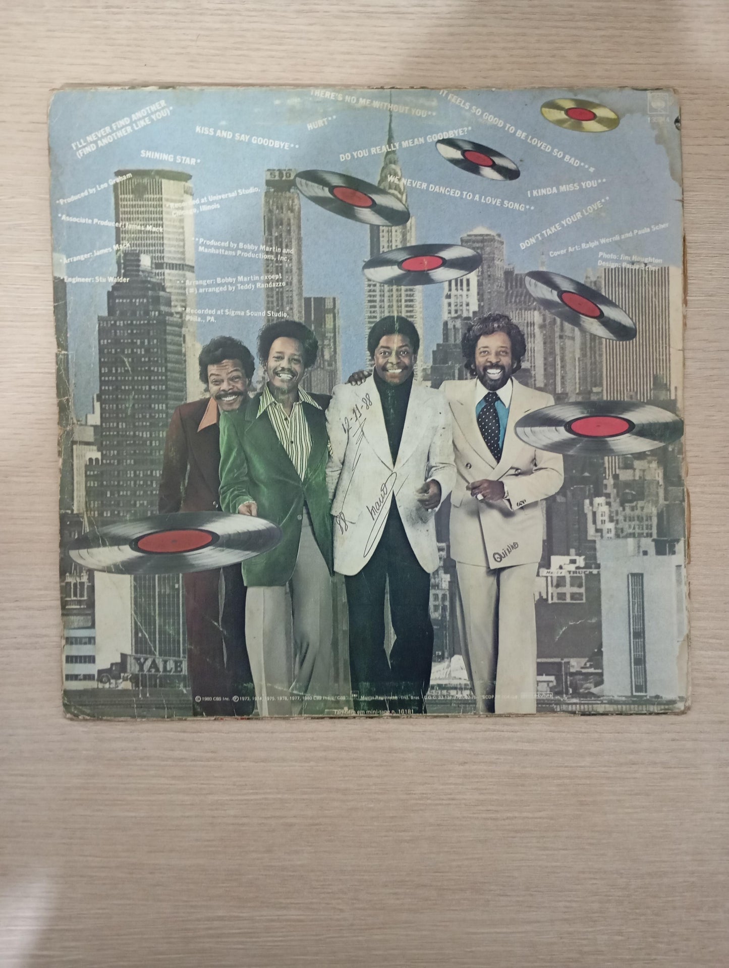 Disco Vinil Greatest Hits Manhattans A