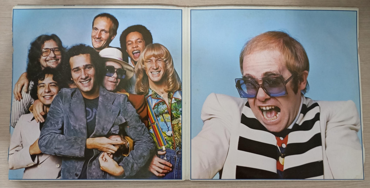 Lp Vinil Elton John Blue Moves Duplo Com Encartes