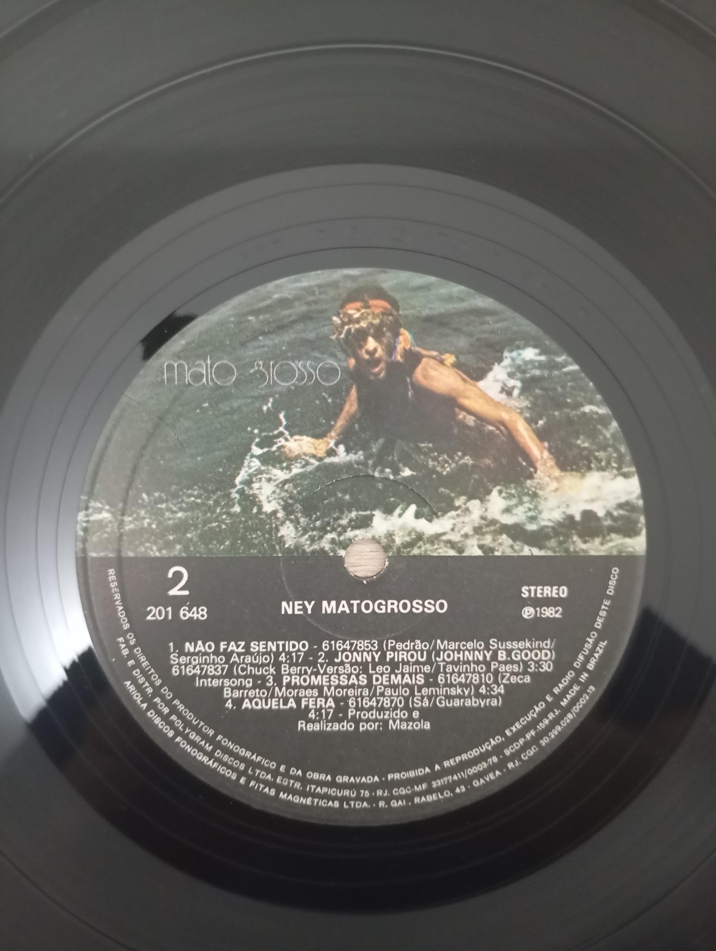 Lp Vinil Ney Matogrosso 1982 Com Encarte