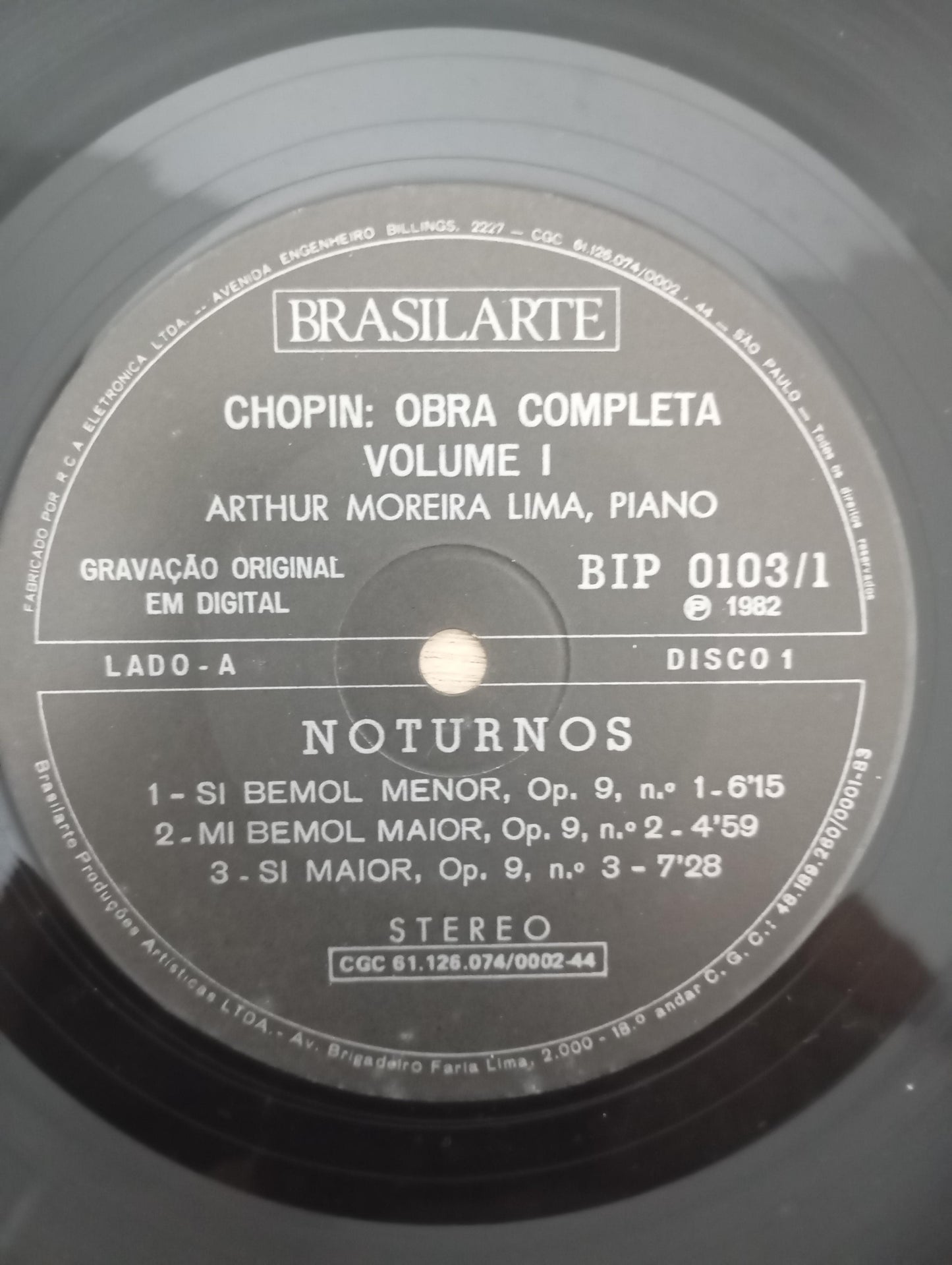Lp Vinil Box Arthur Moreira Lima Chopin: 21 Noturnos, Leia
