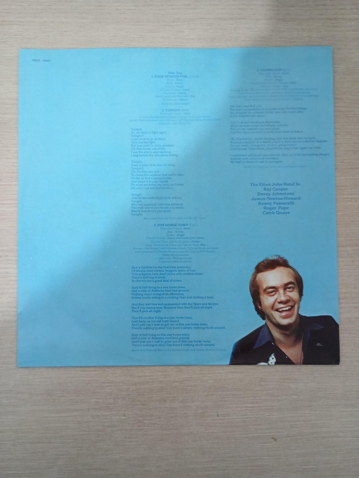 Lp Vinil Elton John Blue Moves Duplo Com Encartes