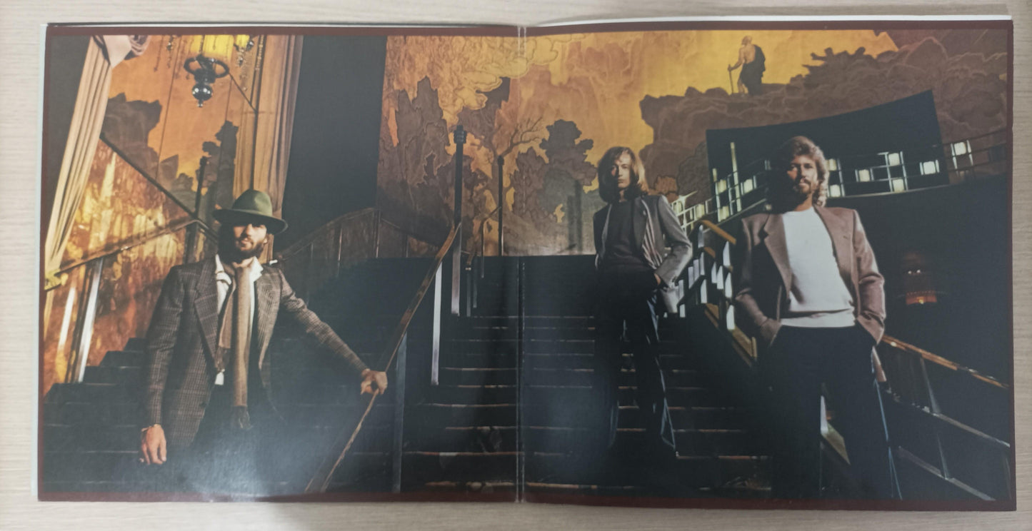 Lp Vinil Bee Gees Living Eyes Capa Dupla Com Encarte