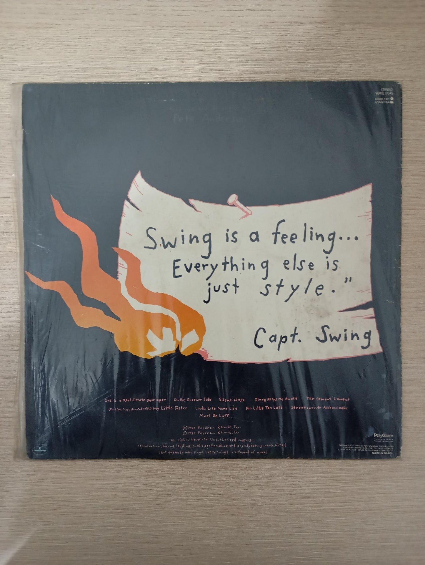 Lp Vinil Michelle Schoked Captain Swing Com Encarte