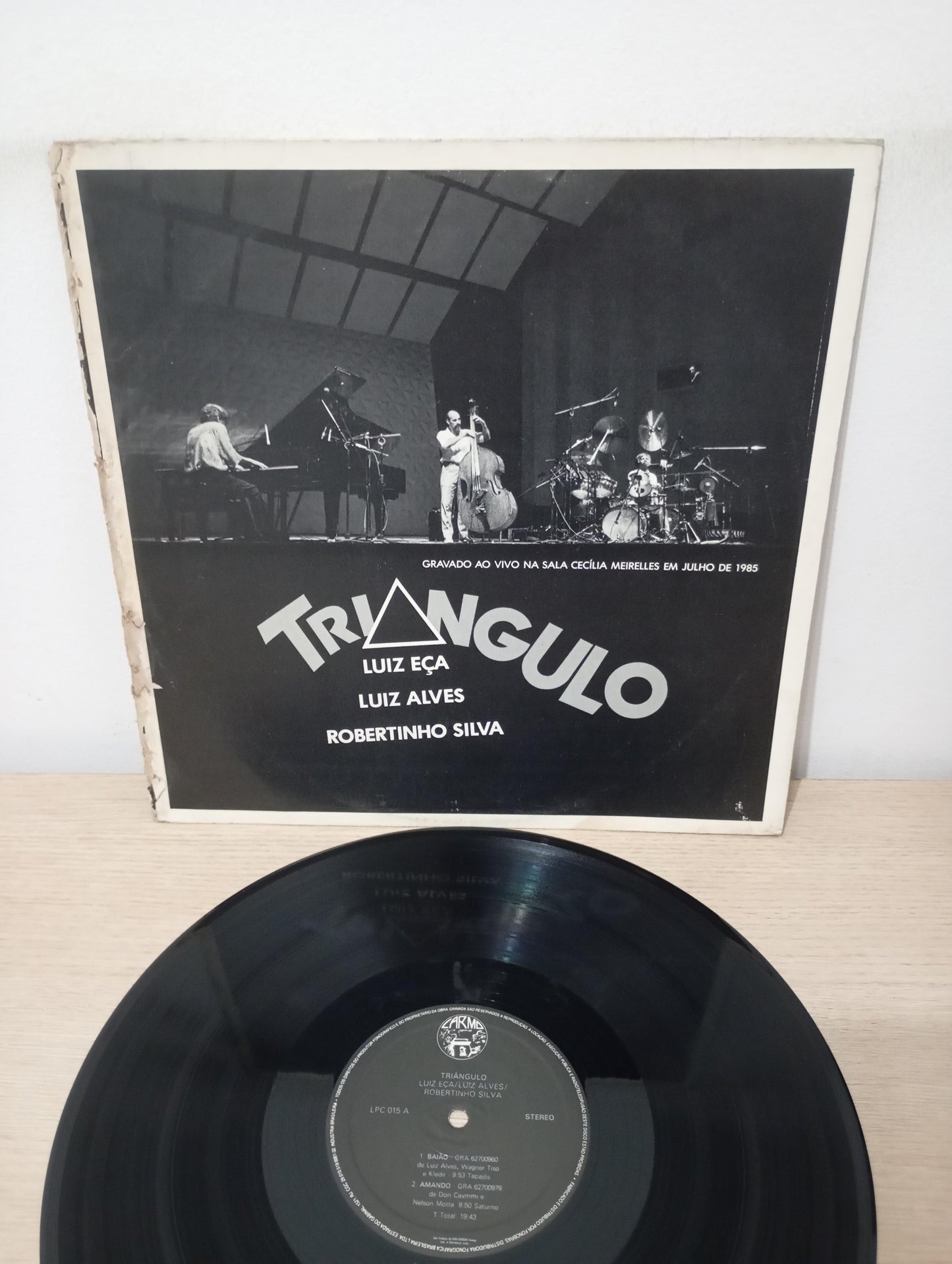 Lp Vinil Luiz Eça, Luiz Alves Robertinho Silva Triângulo