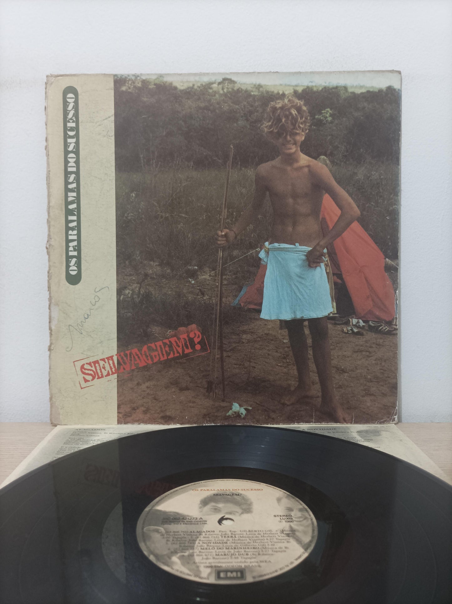 Disco Lp Vinil Selvagem? Com Encarte Os Paralamas do Sucesso