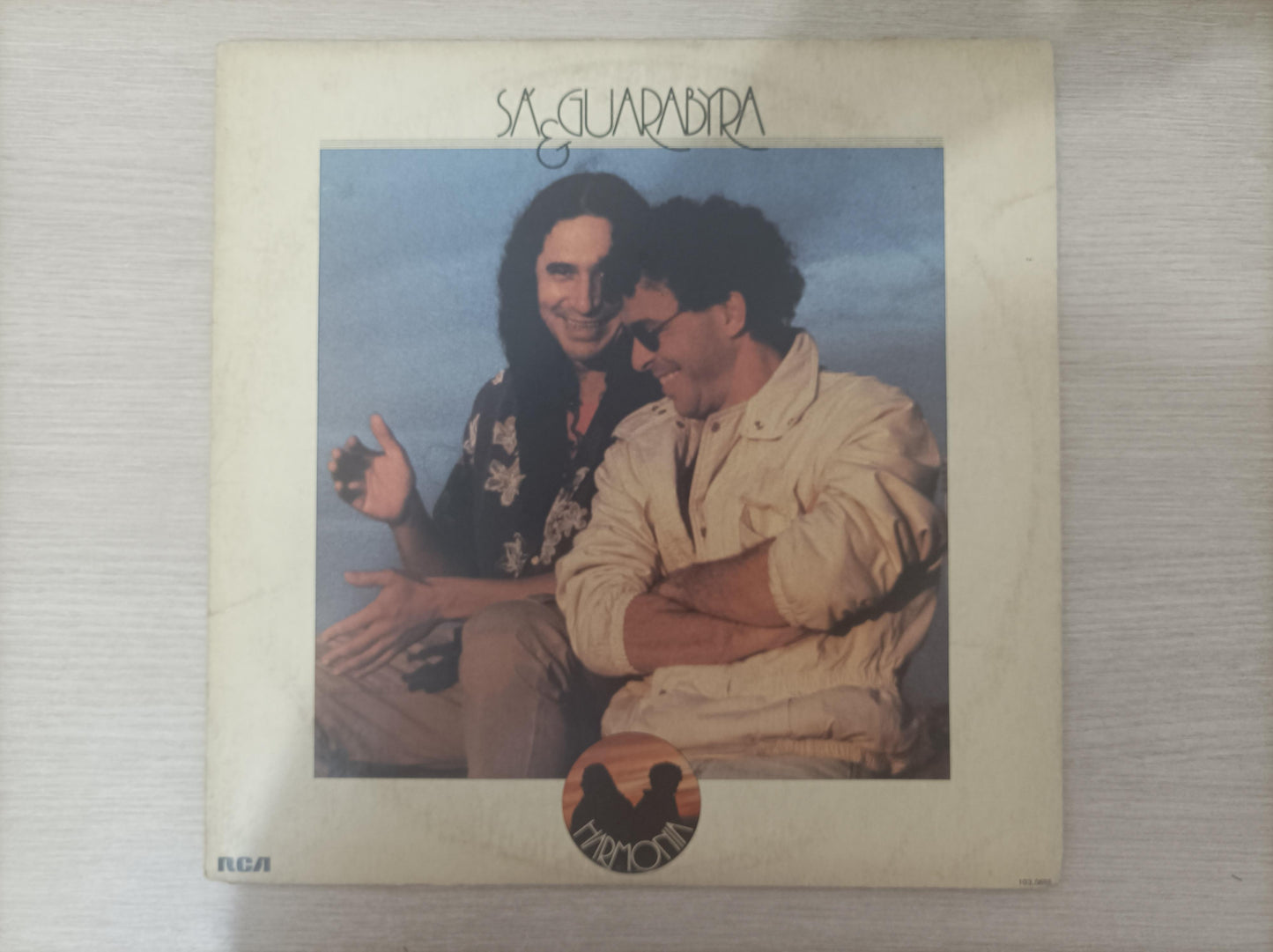 Lp Vinil Sá & Guarabyra Harmonia Com Encarte