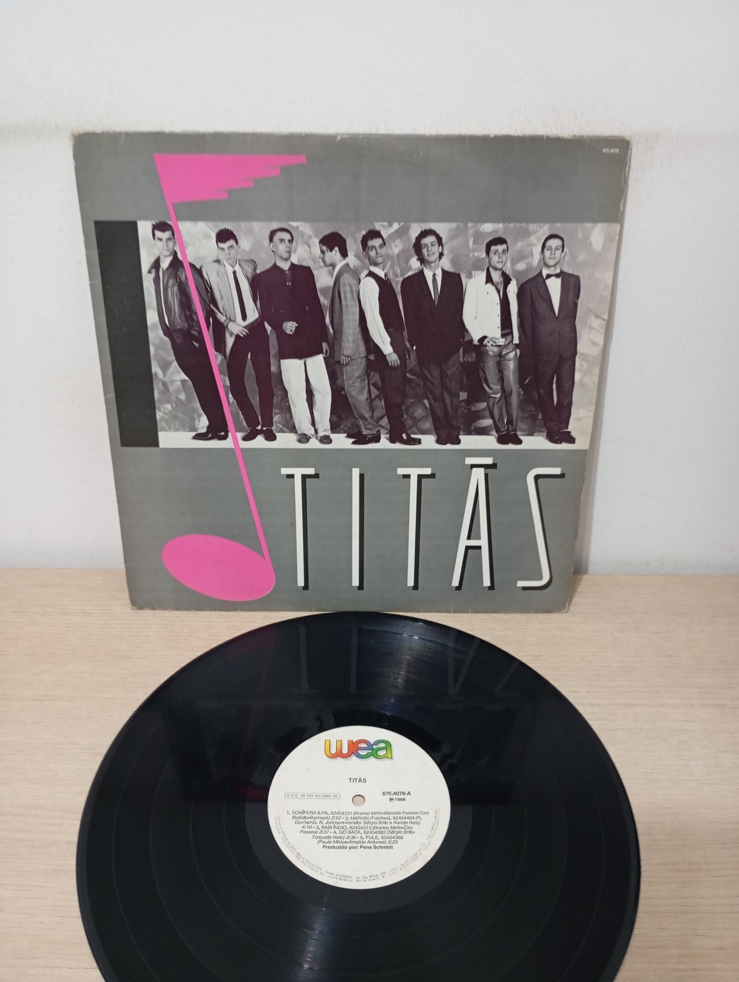 Lp Vinil Titãs 1984