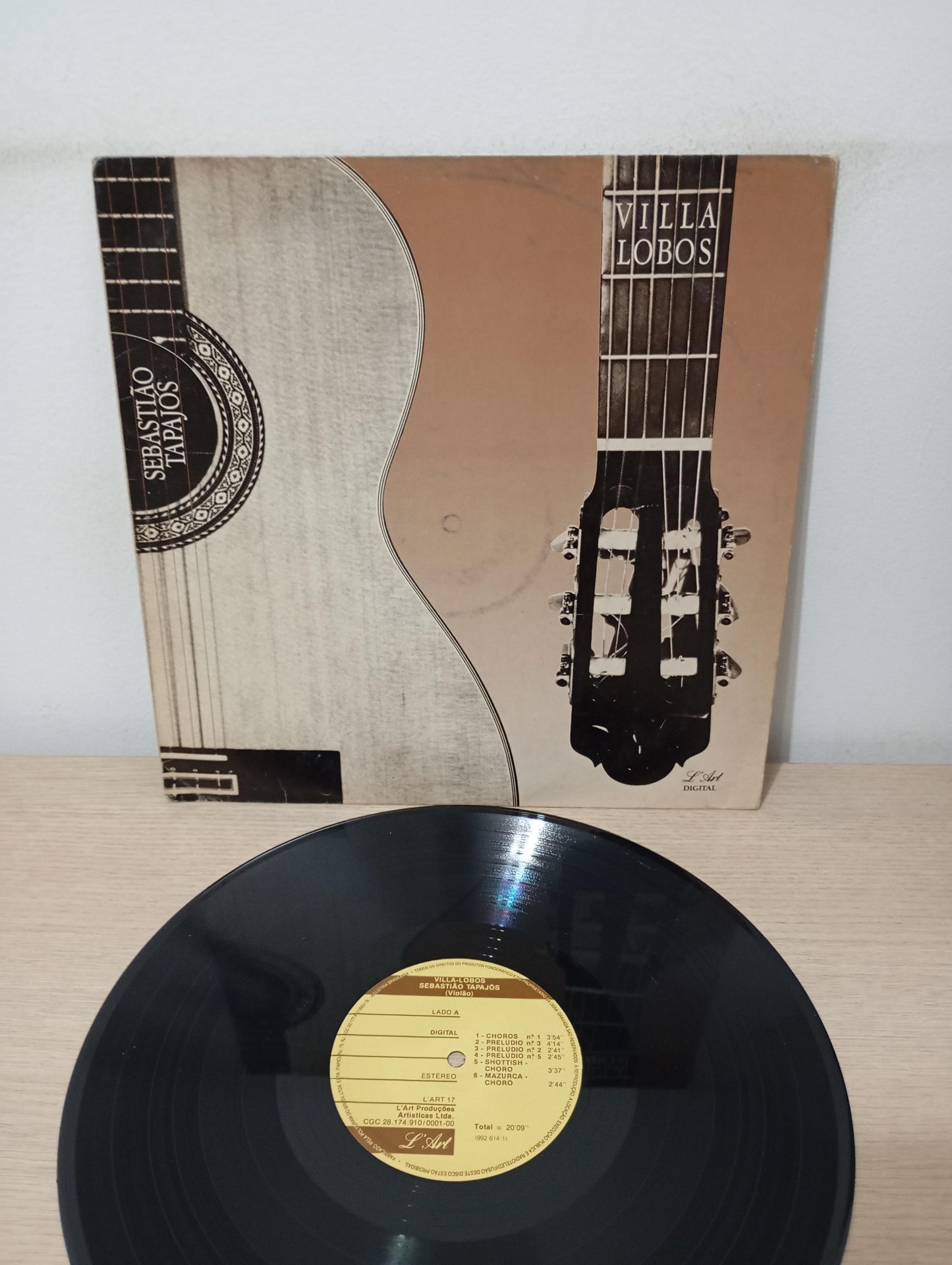 Lp Vinil Heitor Villa-Lobos Villa-Lobos, Sebastião Tapajós