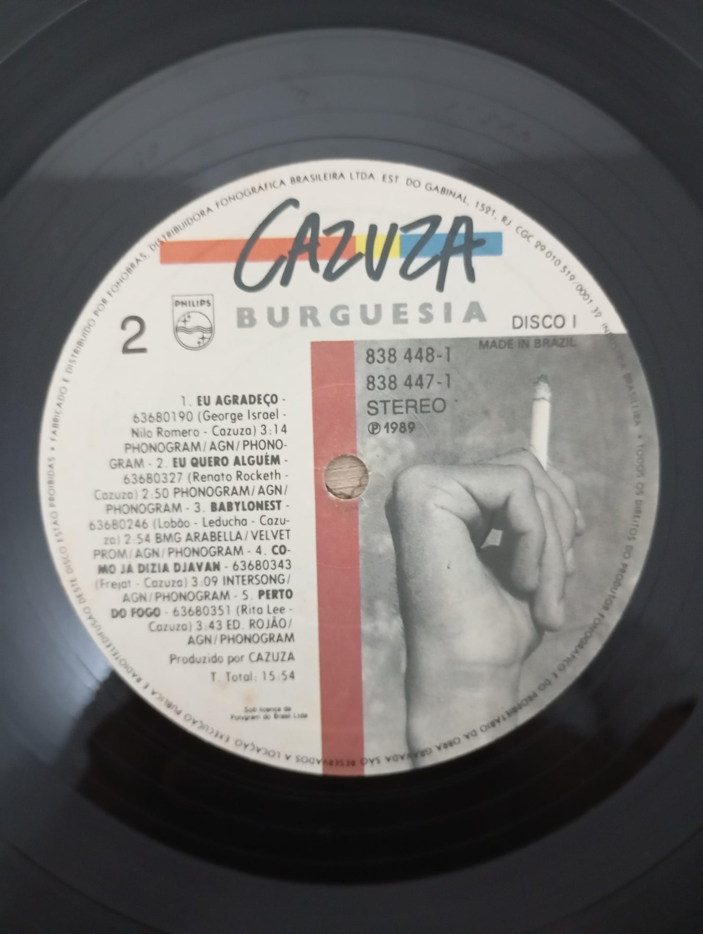 Lp Vinil Cazuza Burguesia Duplo Com Encartes