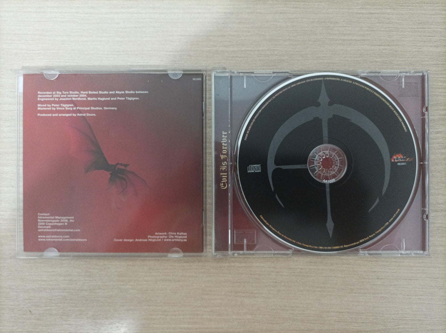 CD Astral Doors Evil Is Forever