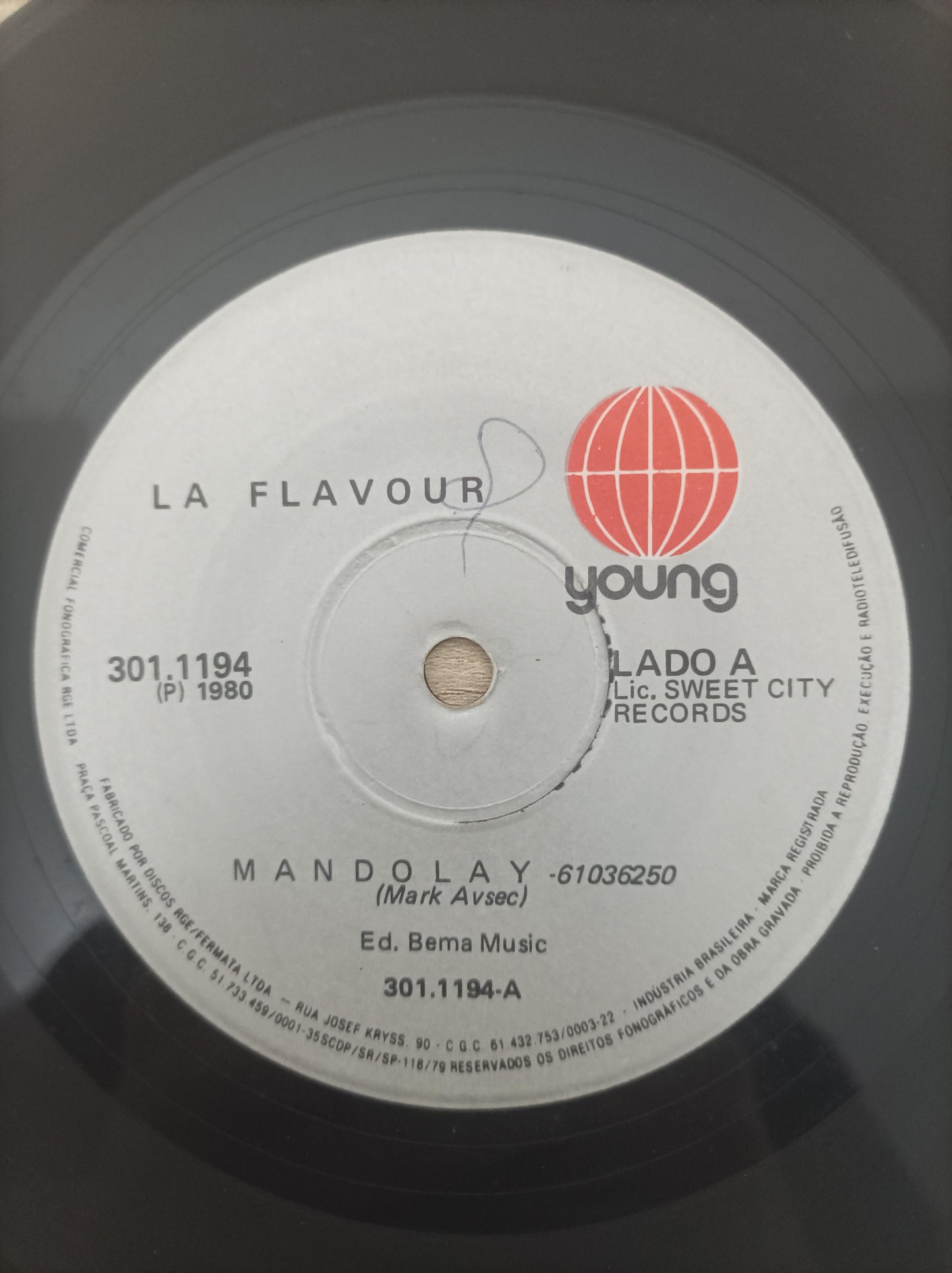 Compacto Vinil La Flavour Mandolay / Midnight Confessions
