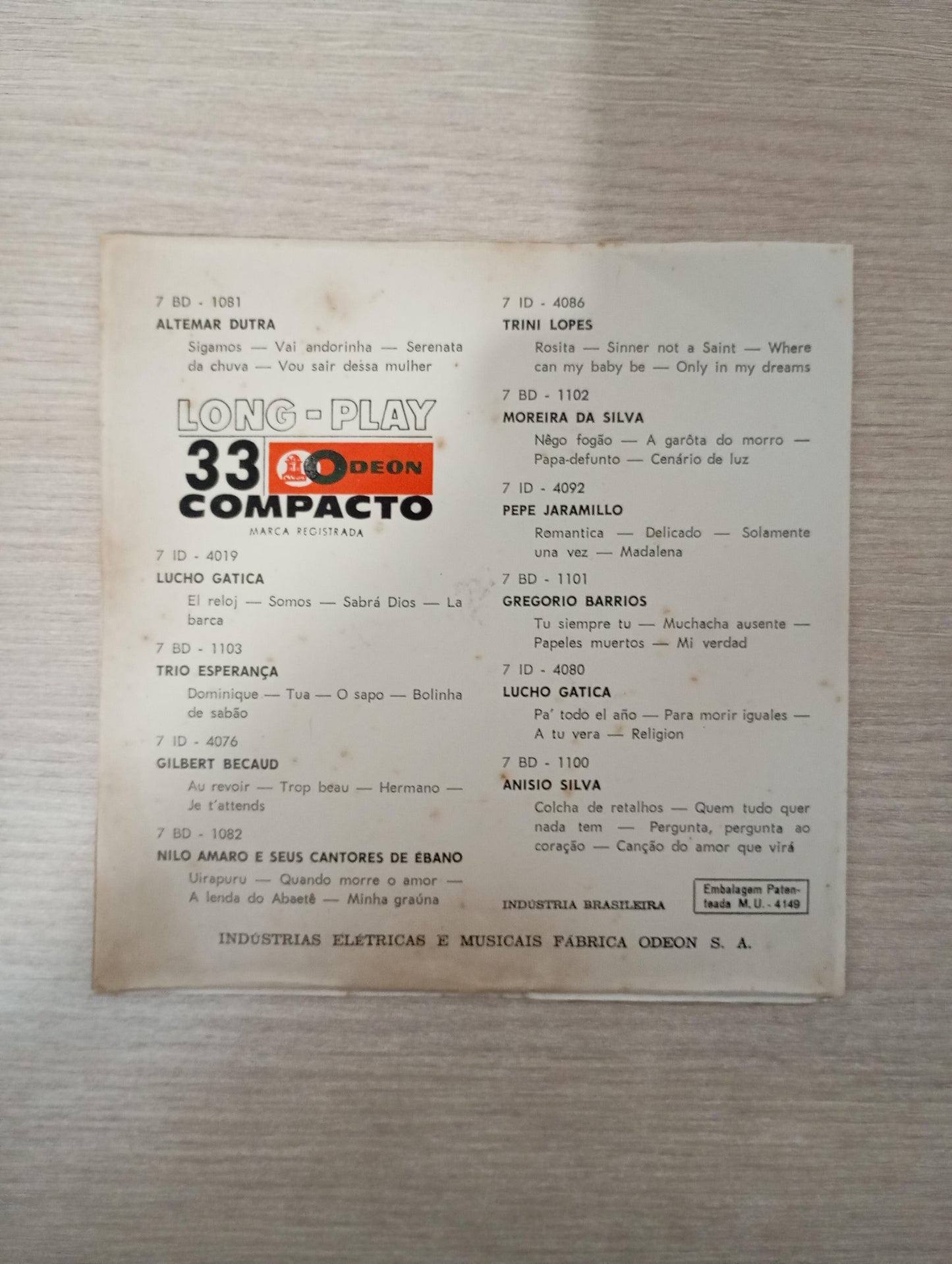 Vinil Compacto The Beatles Twist And Shout / A Taste Honey