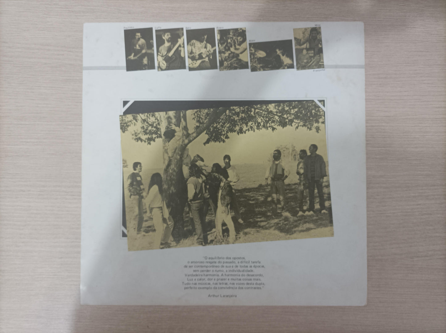 Lp Vinil Sá & Guarabyra Harmonia Com Encarte