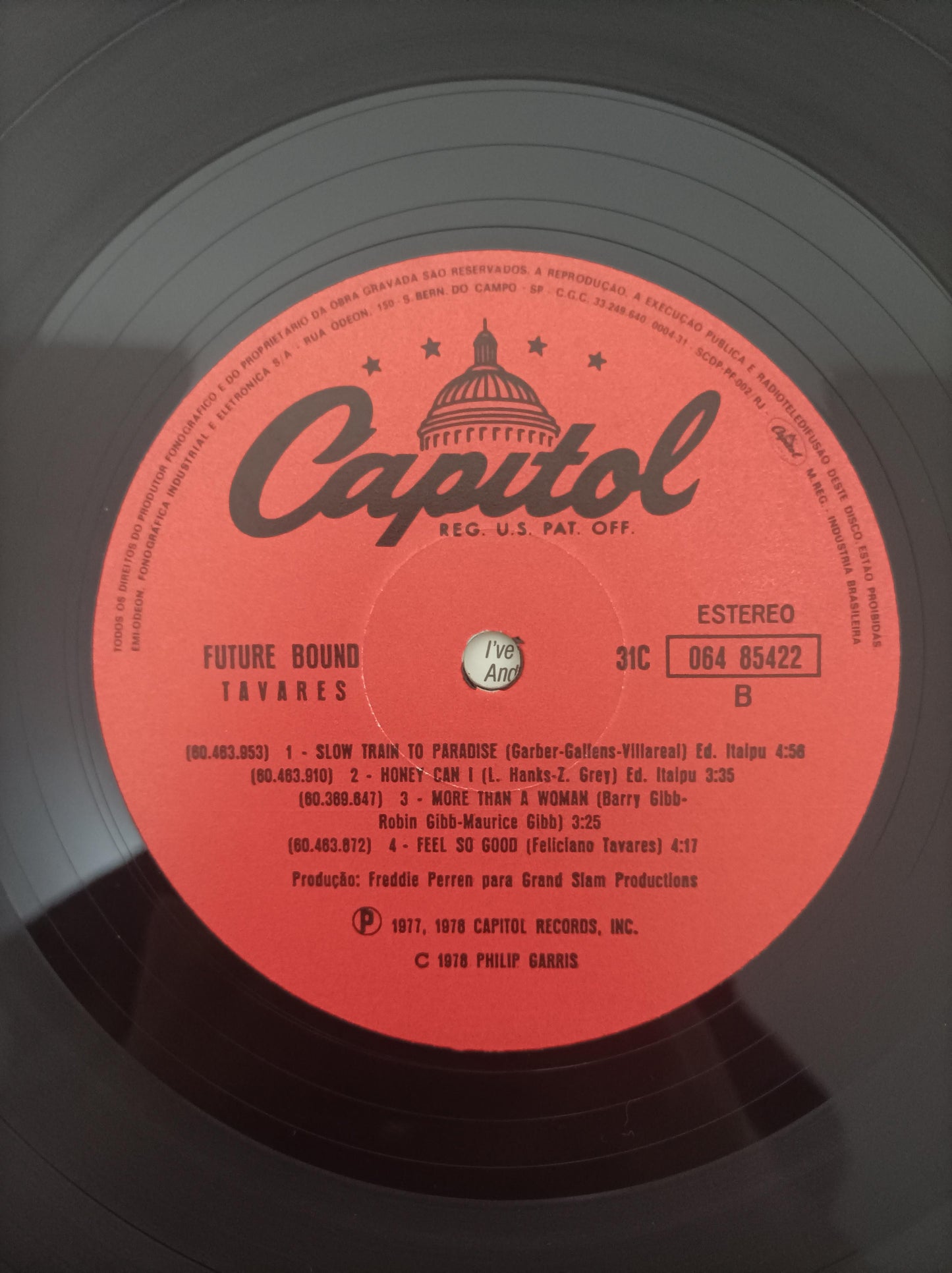 Lp Vinil Tavares Future Bound Com Encarte